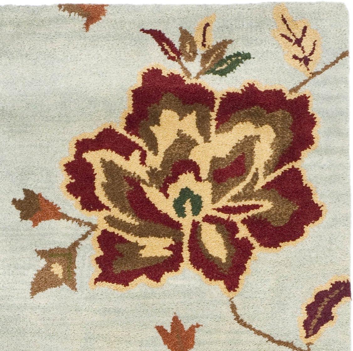 Arber Hand Tufted Wool Floral Rug