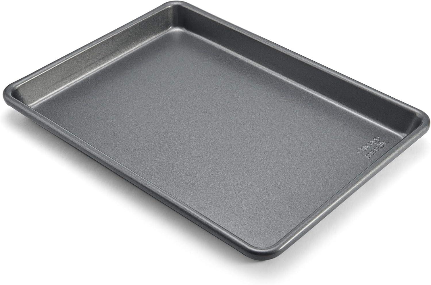 Chicago Metallic Non-Stick Gray Aluminum Cookie and Jelly Roll Pan