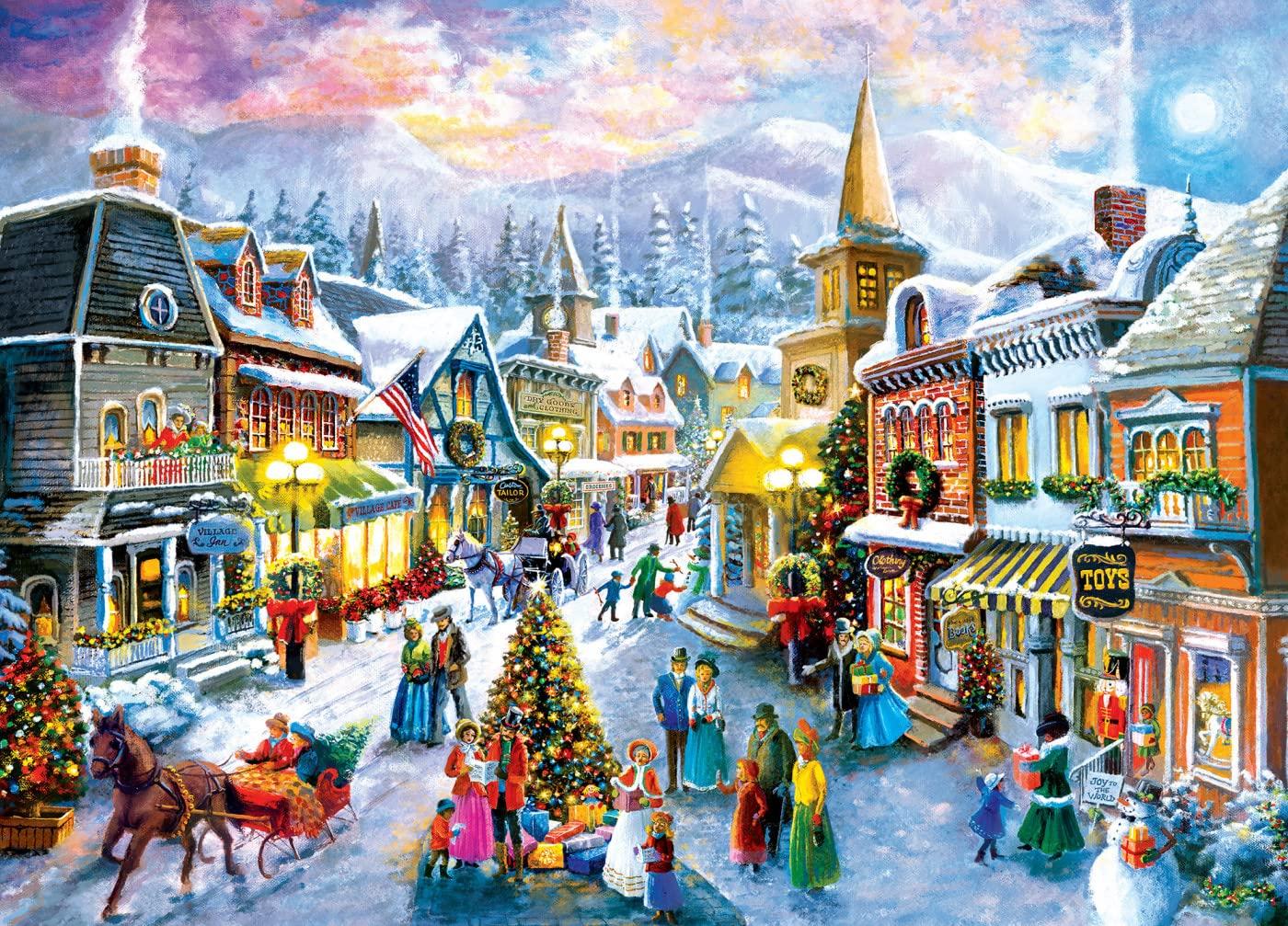 MasterPieces 1000 Piece Christmas Jigsaw Puzzle - Victorian Holidays