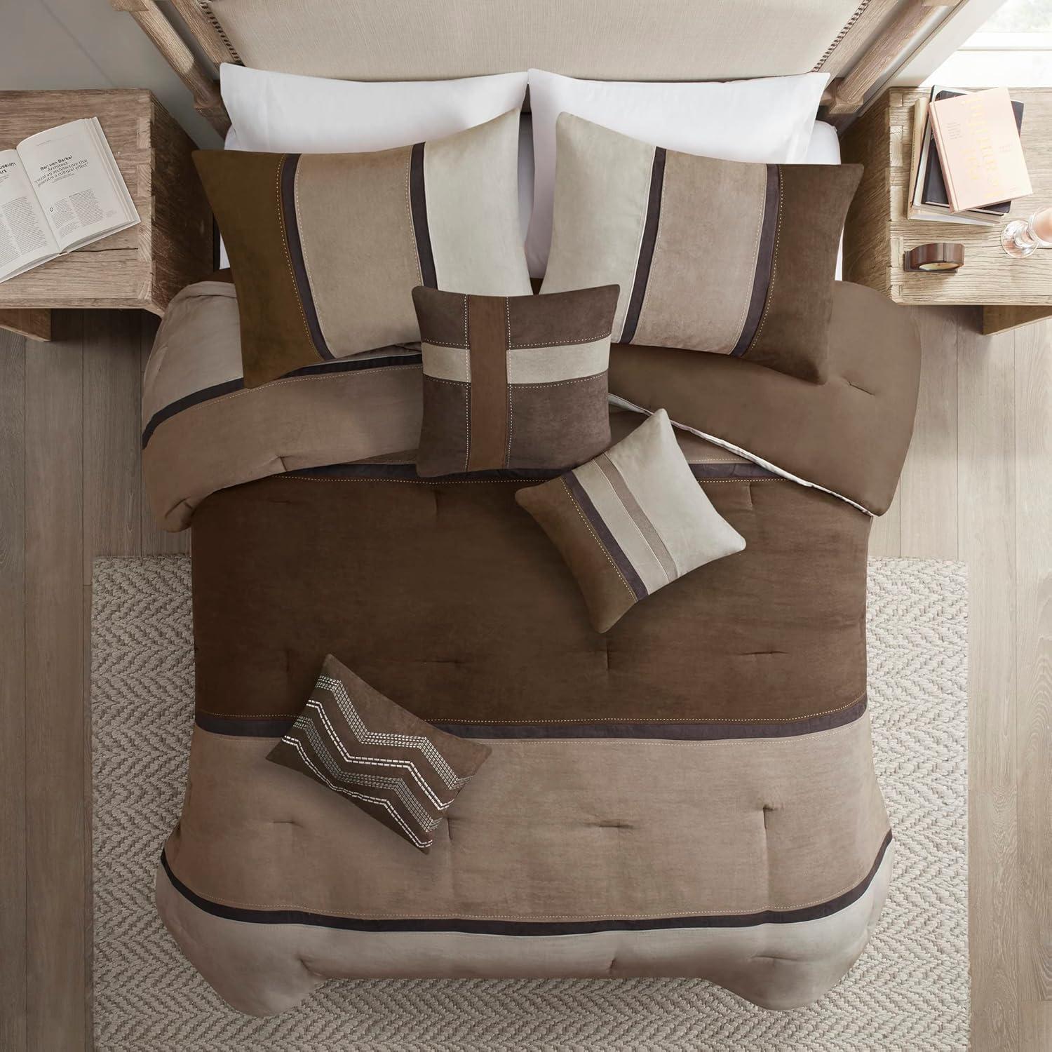Madison Park Palisades Microfiber Comforter Set