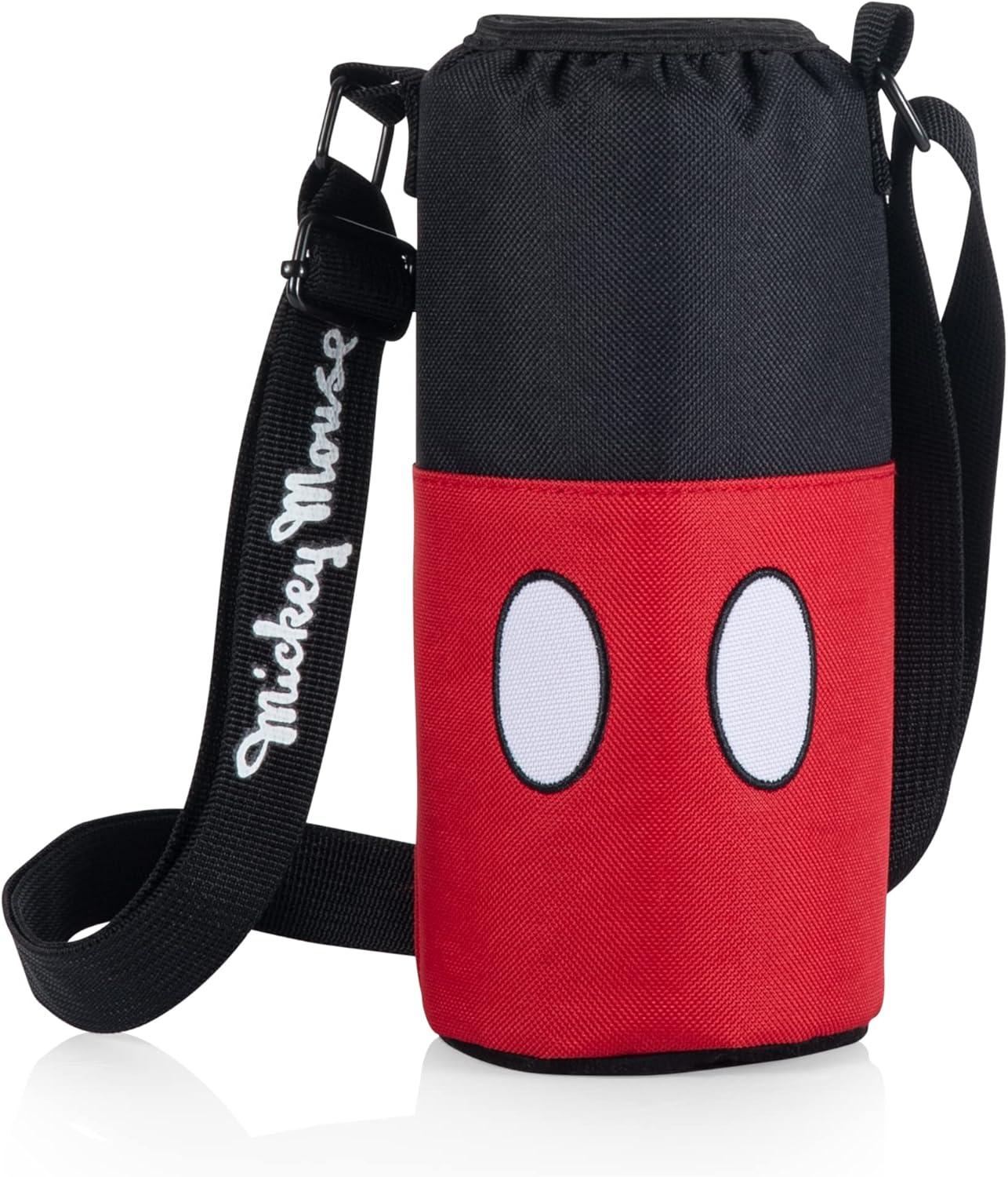 Picnic Time Mickey Mouse Shorts 1qt Bottle Cooler - Black