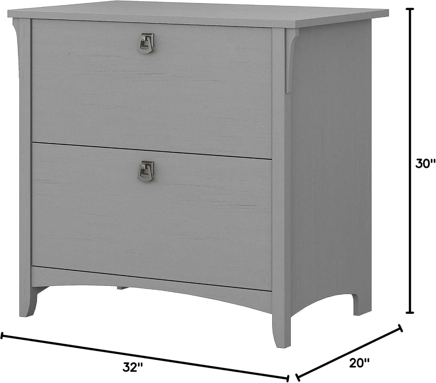 Salinas File Cabinet Gray - Bush Furniture