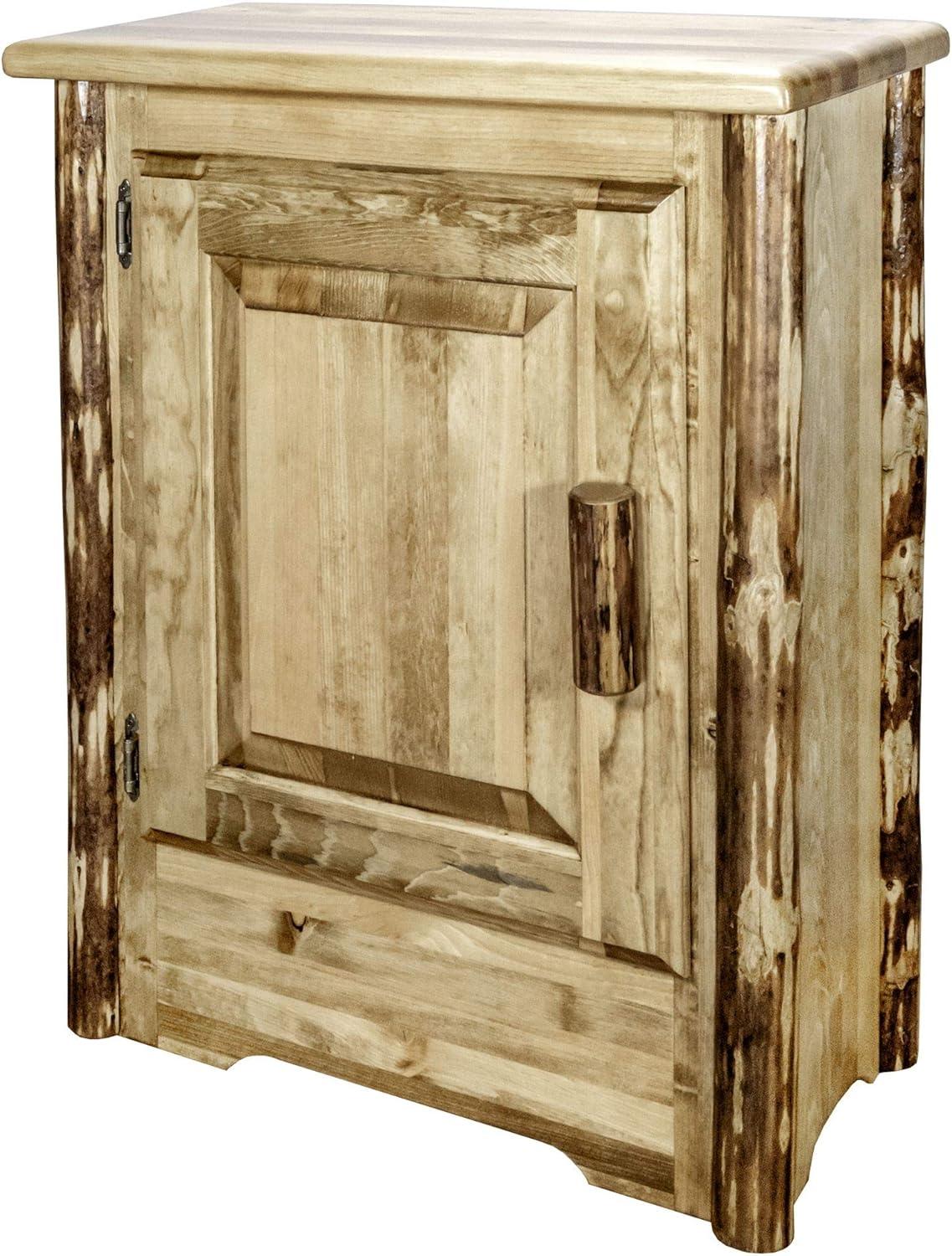 Glacier Country Collection Accent Cabinet, Left Hinged - 23 x 19 x 10 in.