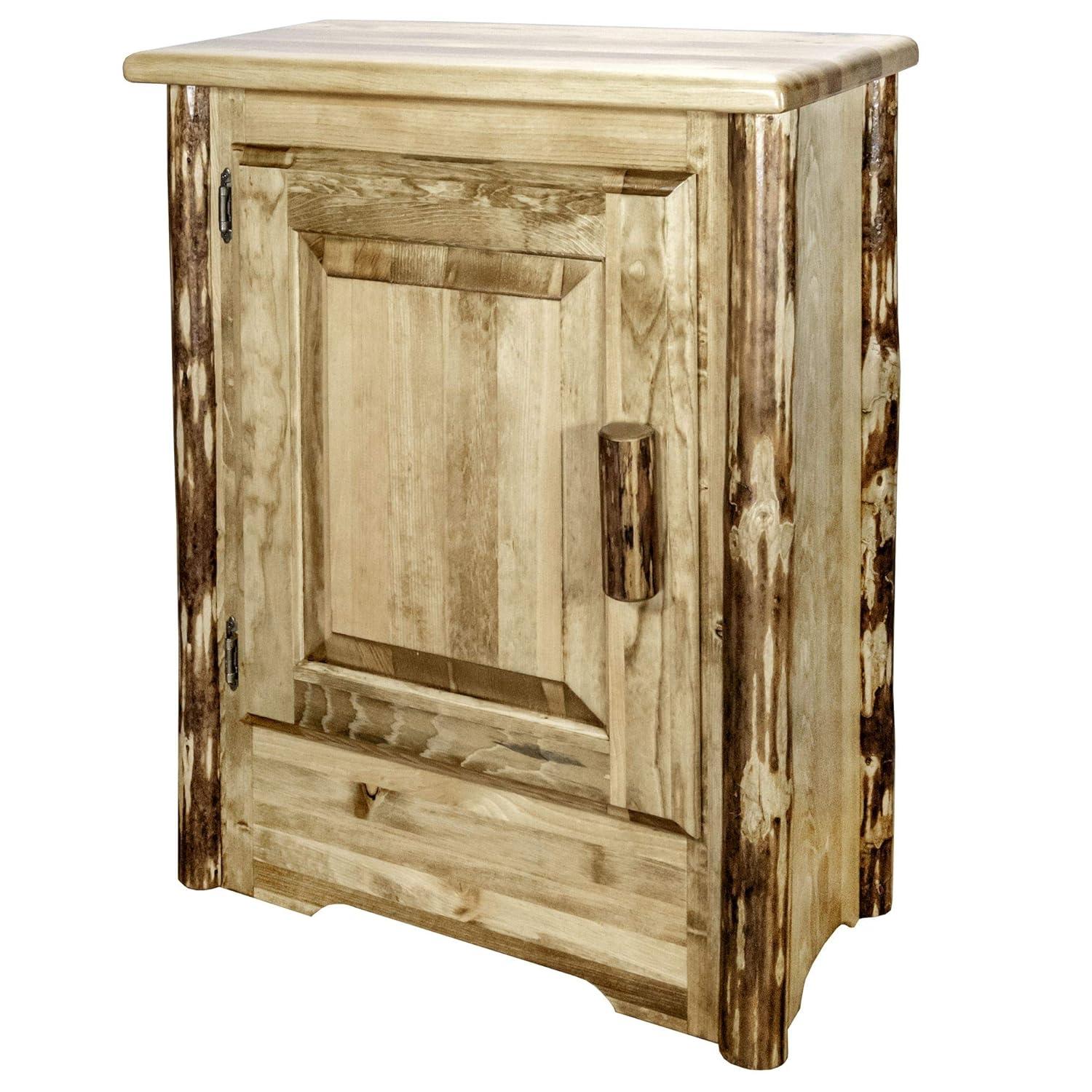 Glacier Country Collection Accent Cabinet, Left Hinged - 23 x 19 x 10 in.