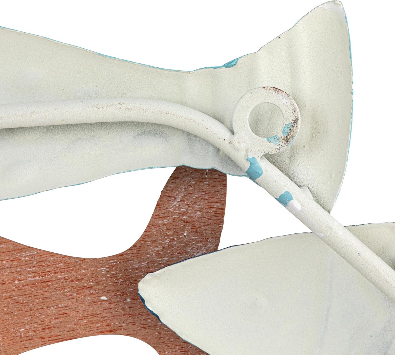 Highland Dunes Coastal Animals Wall Decor on Metal