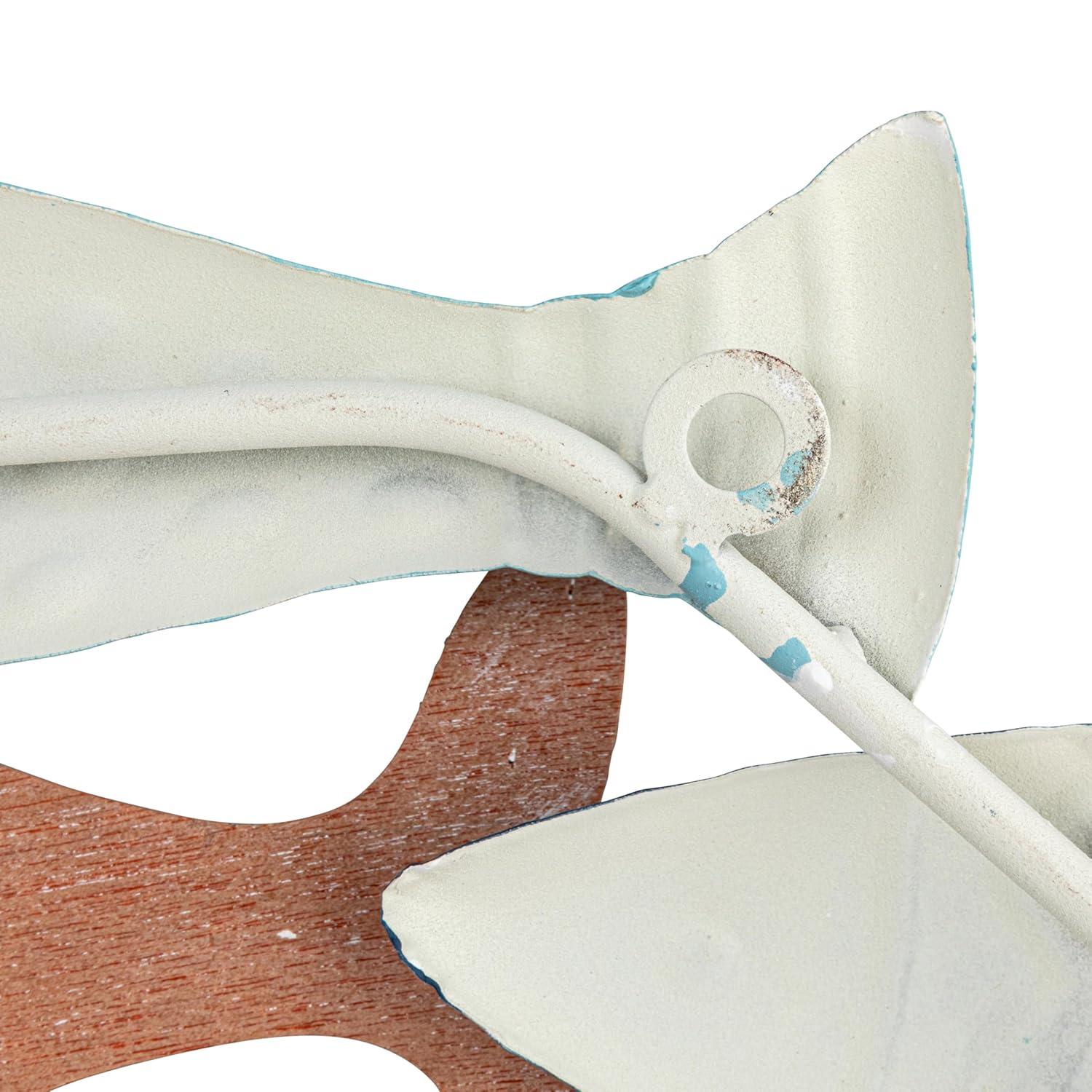 Highland Dunes Coastal Animals Wall Decor on Metal