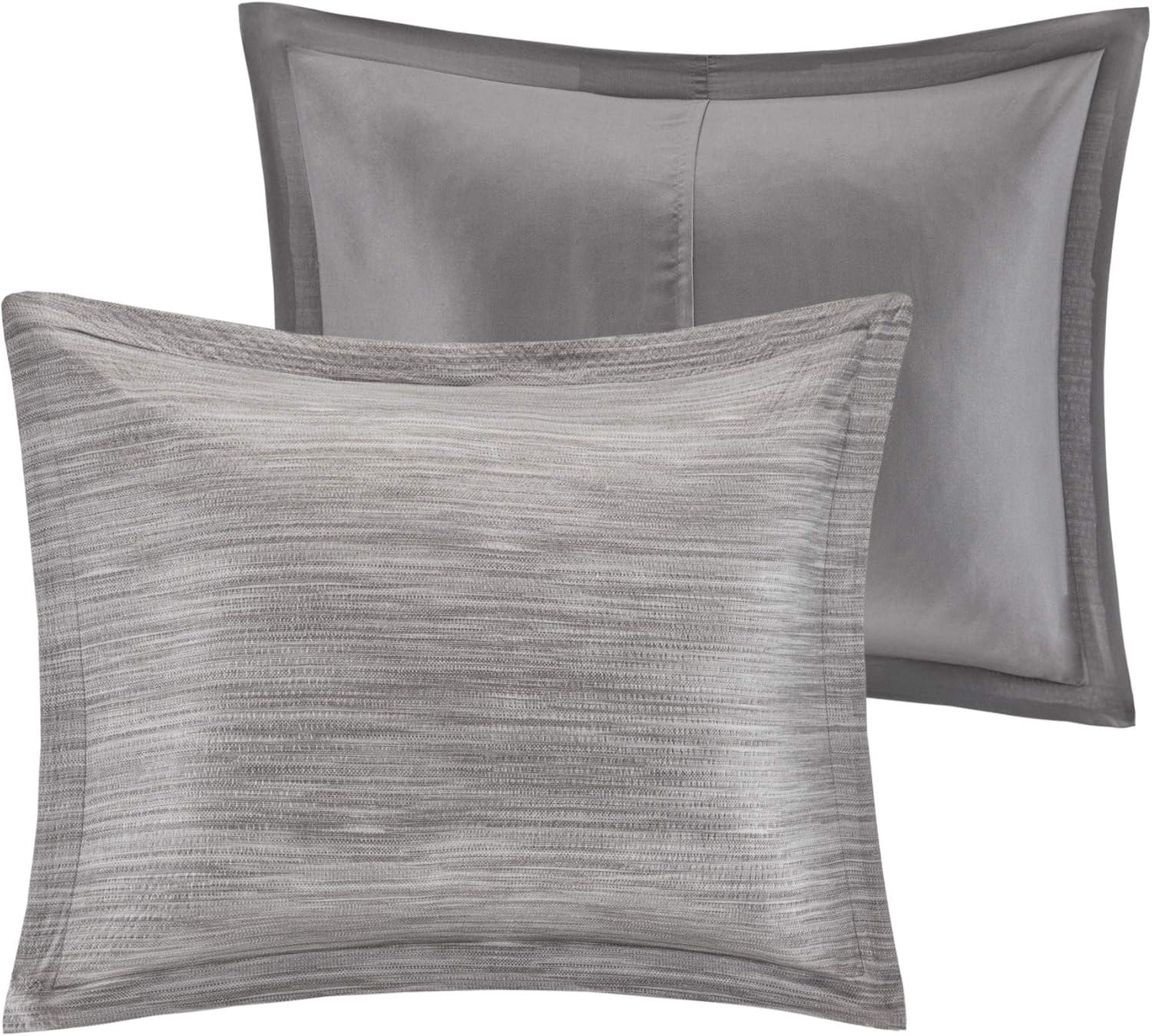 Madison Park Walter 7 Piece Printed Weave Seersucker Comforter Set