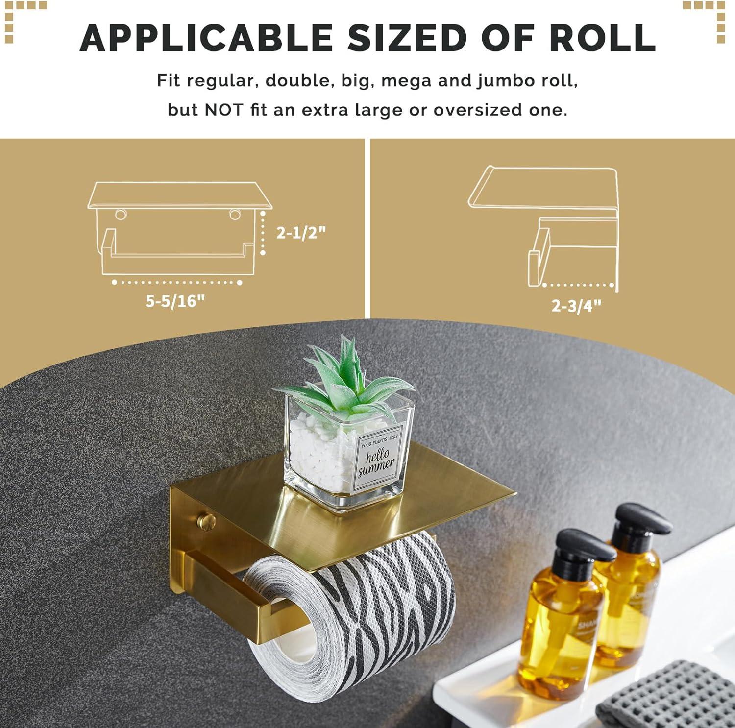 Wall Mounted Toilet Paper Holder