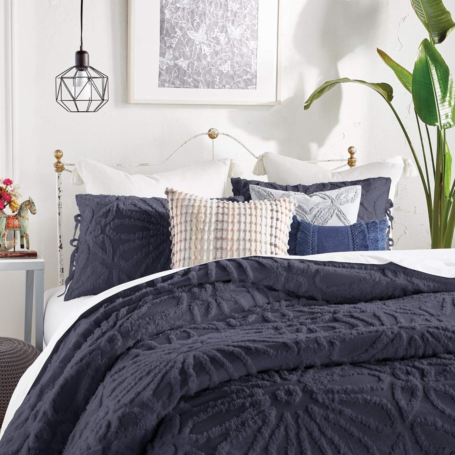 Peri Home Peri Home Chenille Medallion 3 Piece Comforter Set