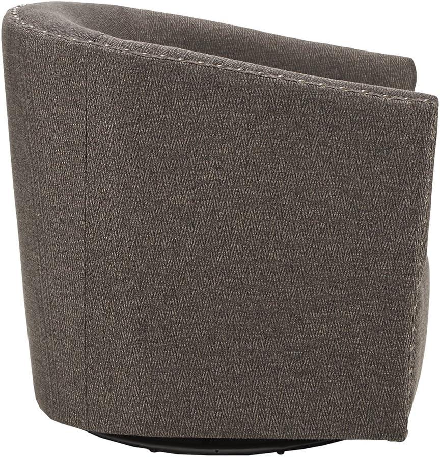 George Oliver Swivel Chair, Barrel Chair, Accent Chair, Living Room Single Chair