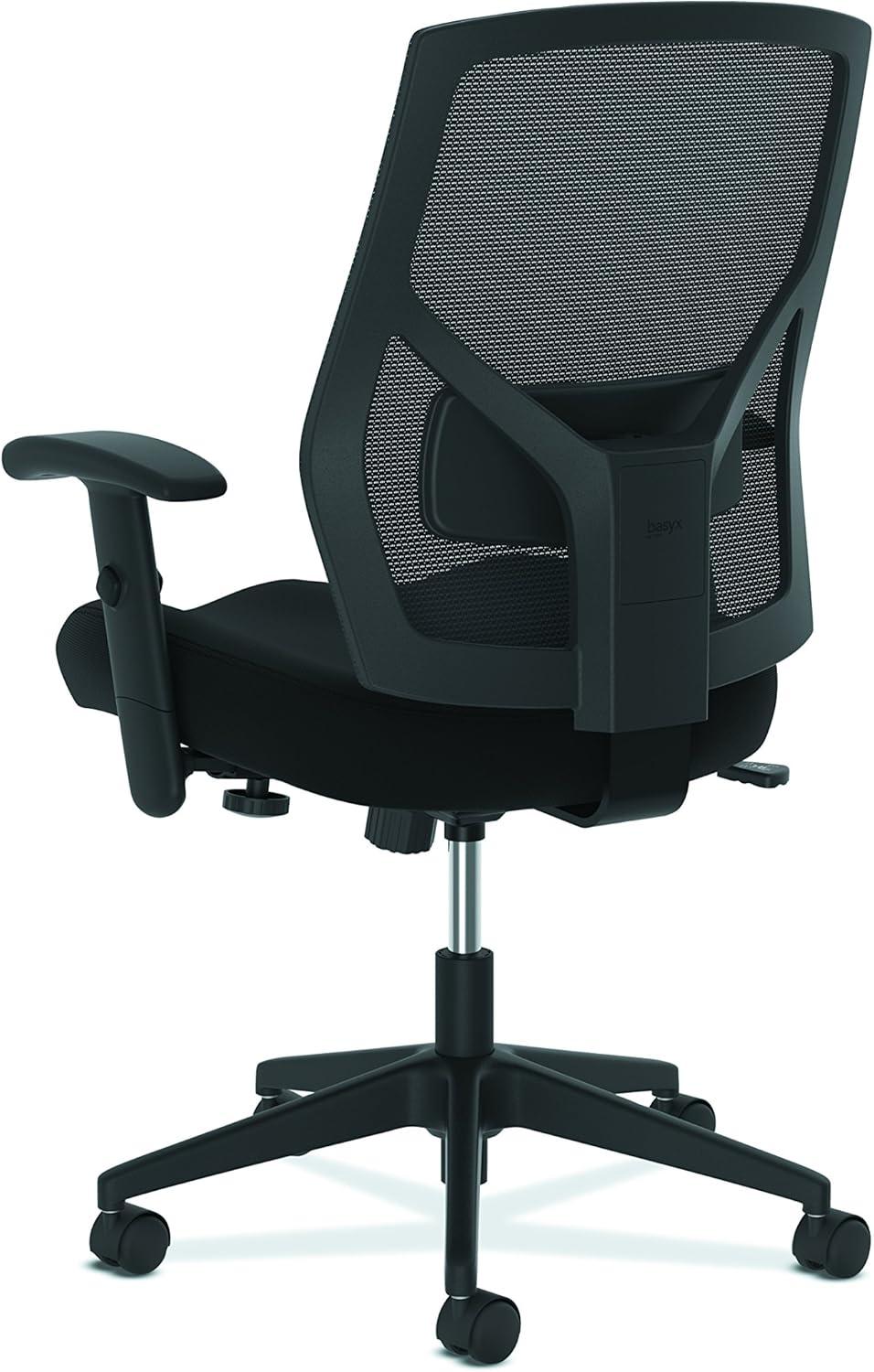 ErgoFlex 360 High-Back Black Mesh & Plastic Task Chair