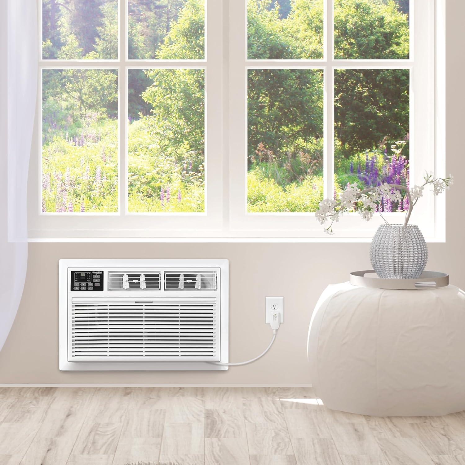 Whirlpool Whirlpool 10,000 BTU 230V Through-the-Wall Air Conditioner with Remote Control