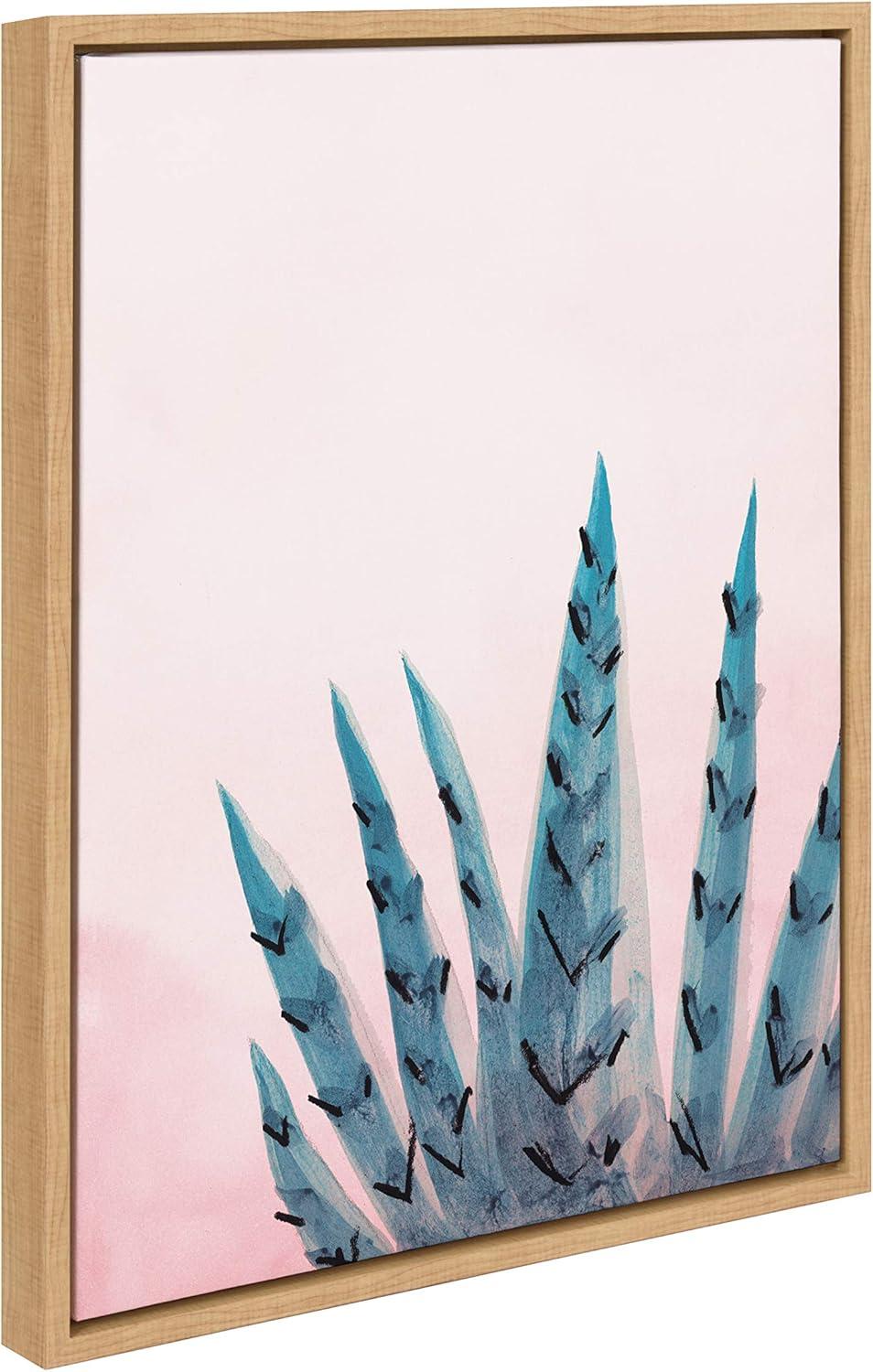 " 855 Succulent In Pink Light " by Teju Reval Painting Print