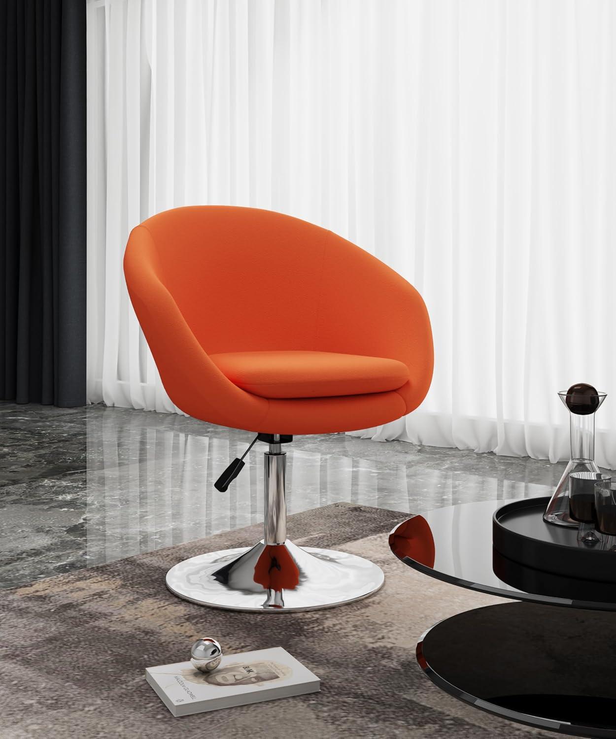 Sior Upholstered Swivel Barrel Chair