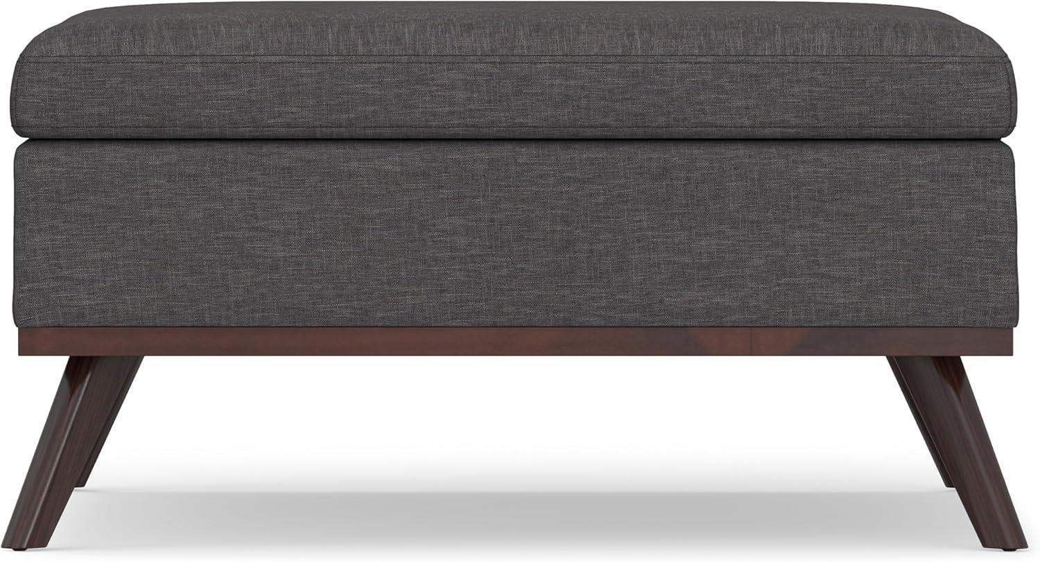 Simpli Home Owen Upholstered Ottoman