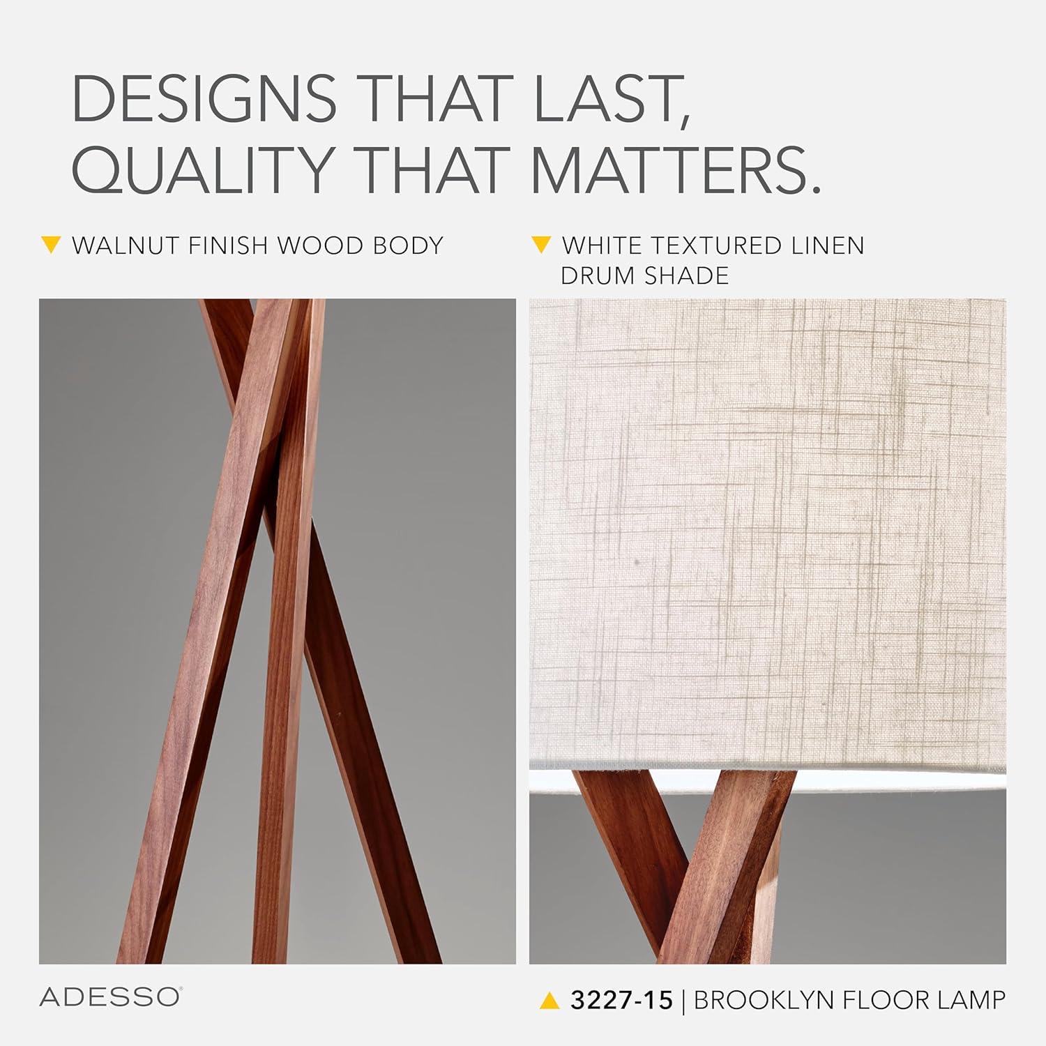 Harcourt 63'' Solid Wood Floor Lamp