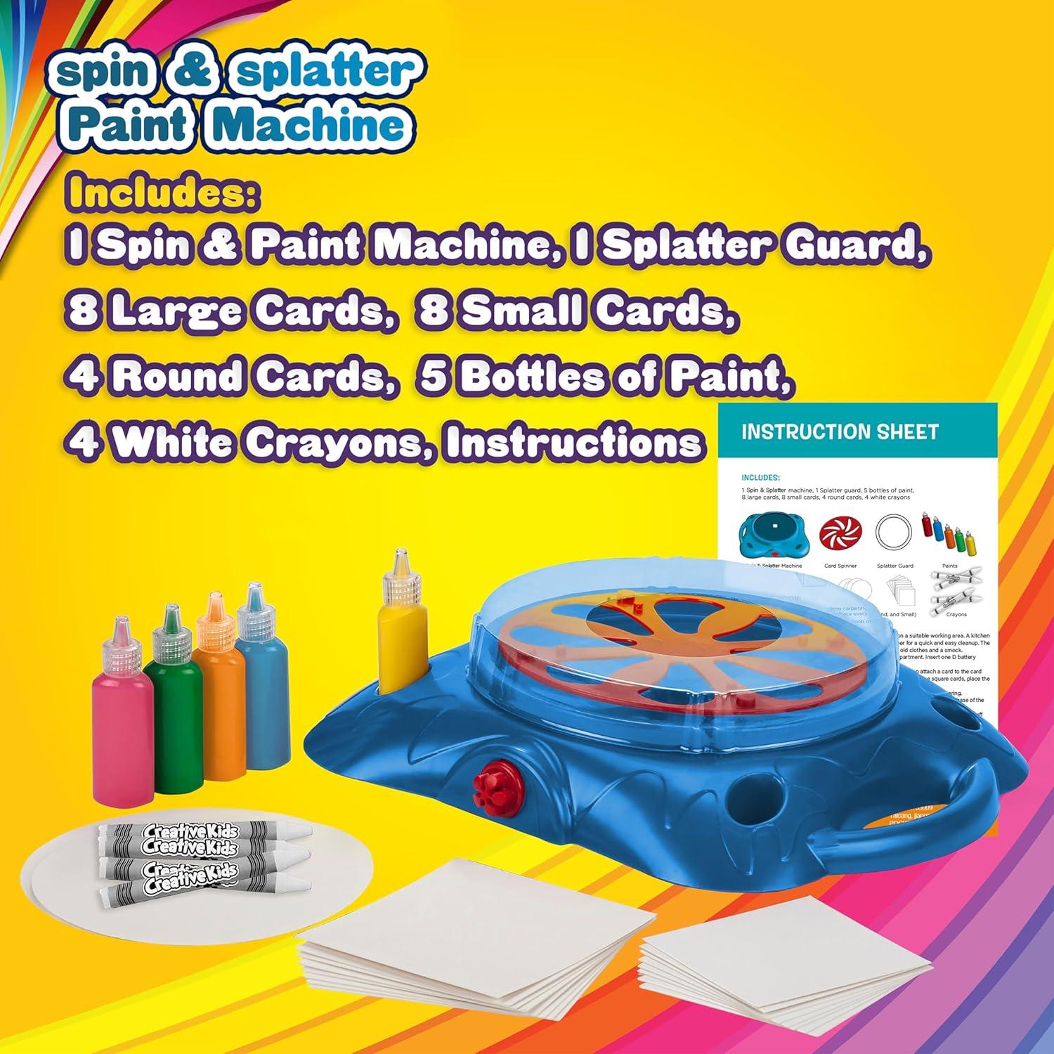 Creative Kids Spin & Paint Art Kit | Kids & Adults, 6+