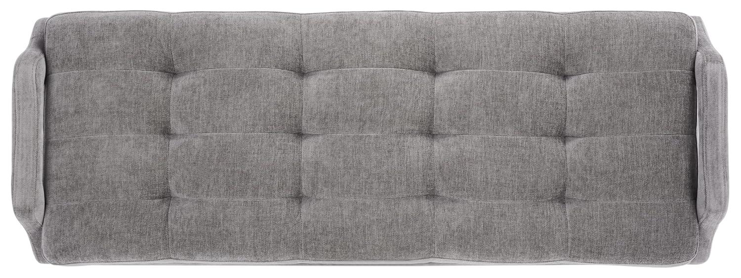 Everdeen Bench  - Charcoal/Gold - Safavieh