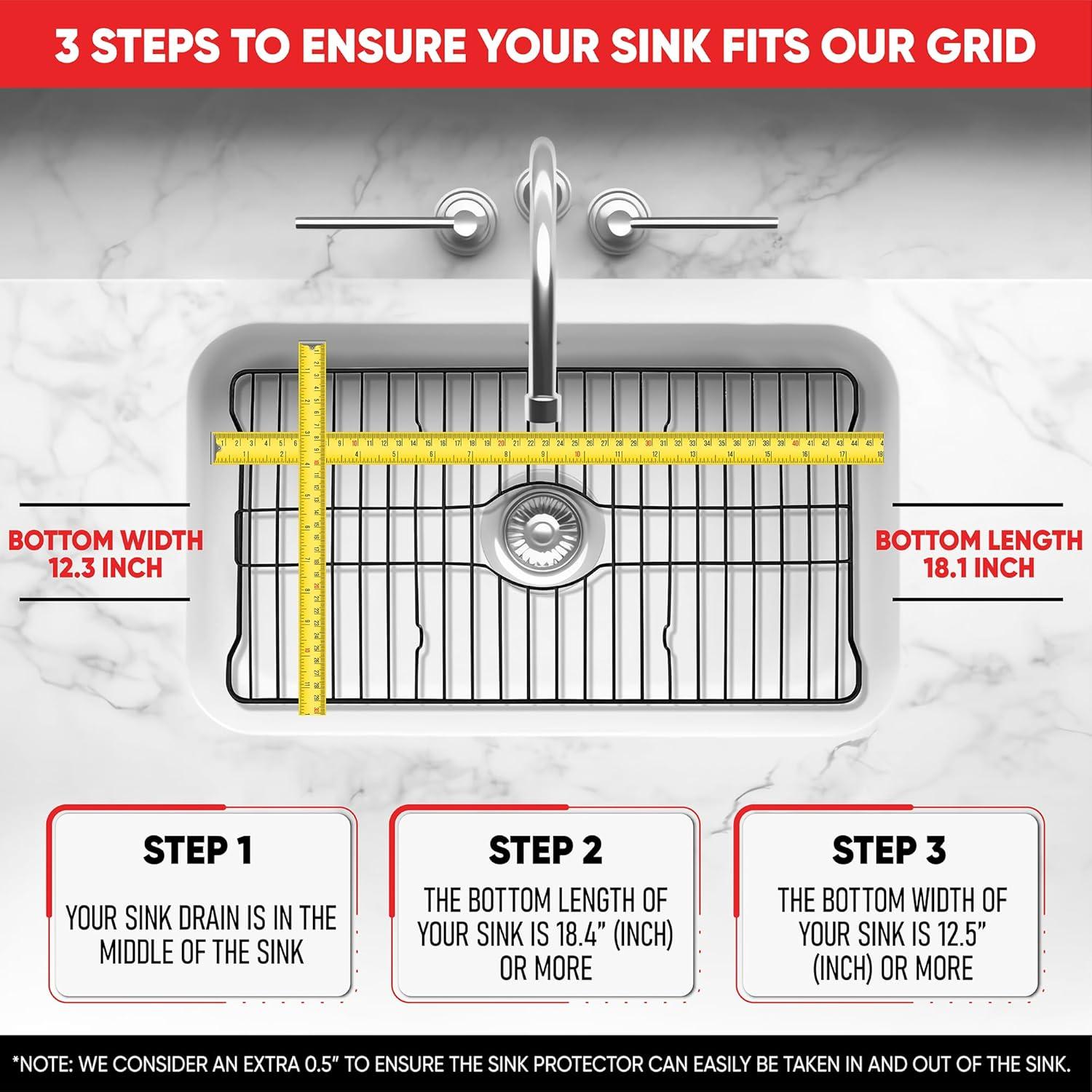 Better Houseware Steel Over The Sink Dish Rack