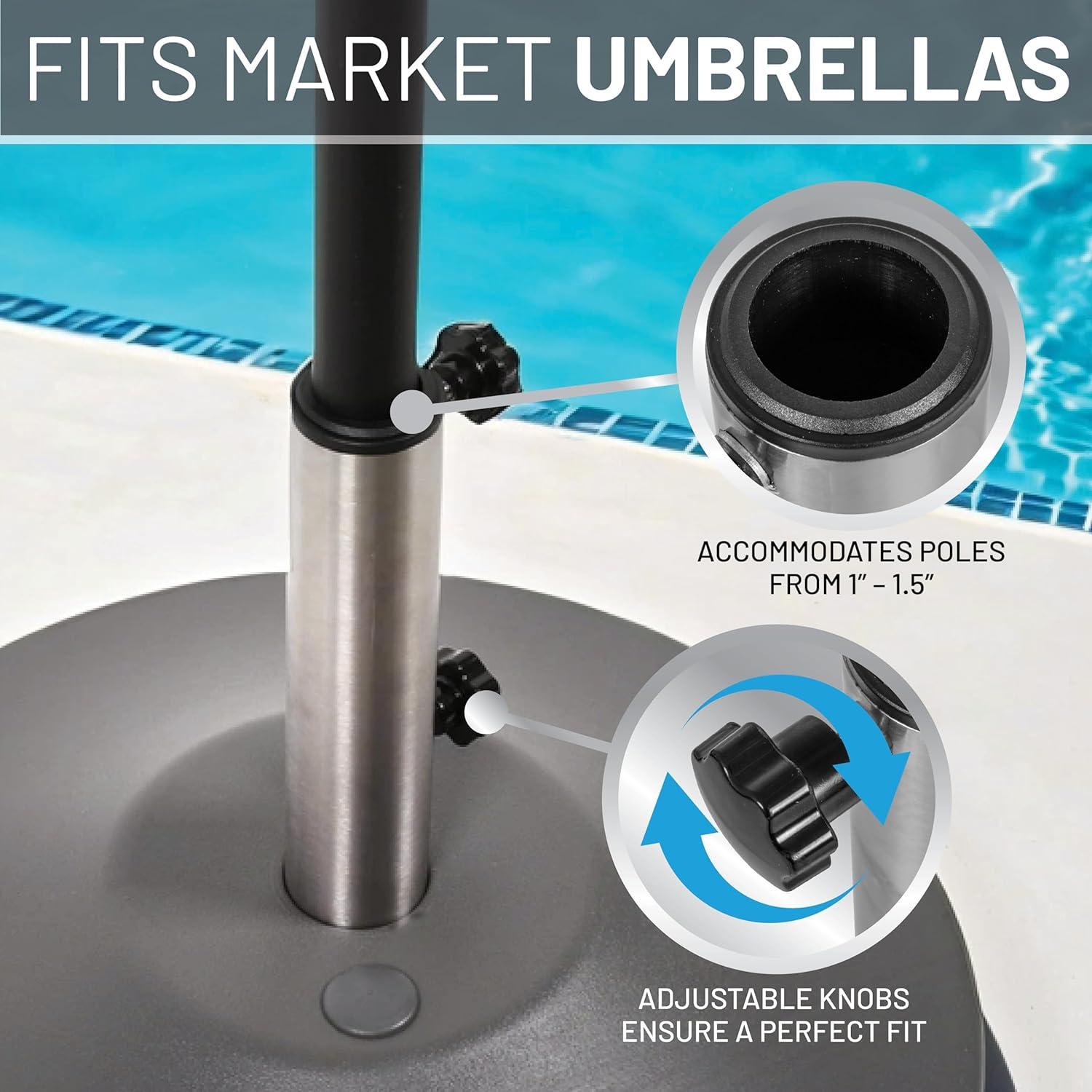 US Weight Fillable Free Standing Umbrella Base