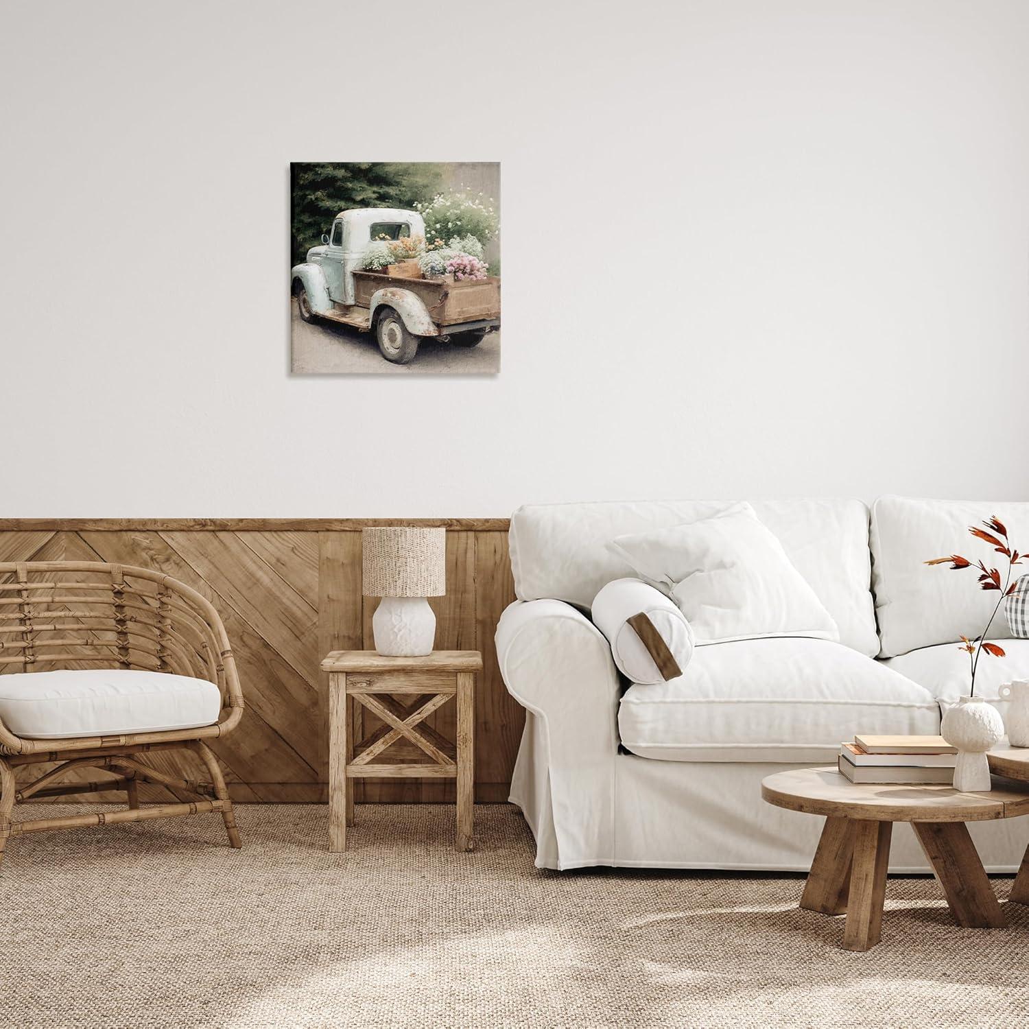 " Country Florals In Truck " by LSR Design Studio