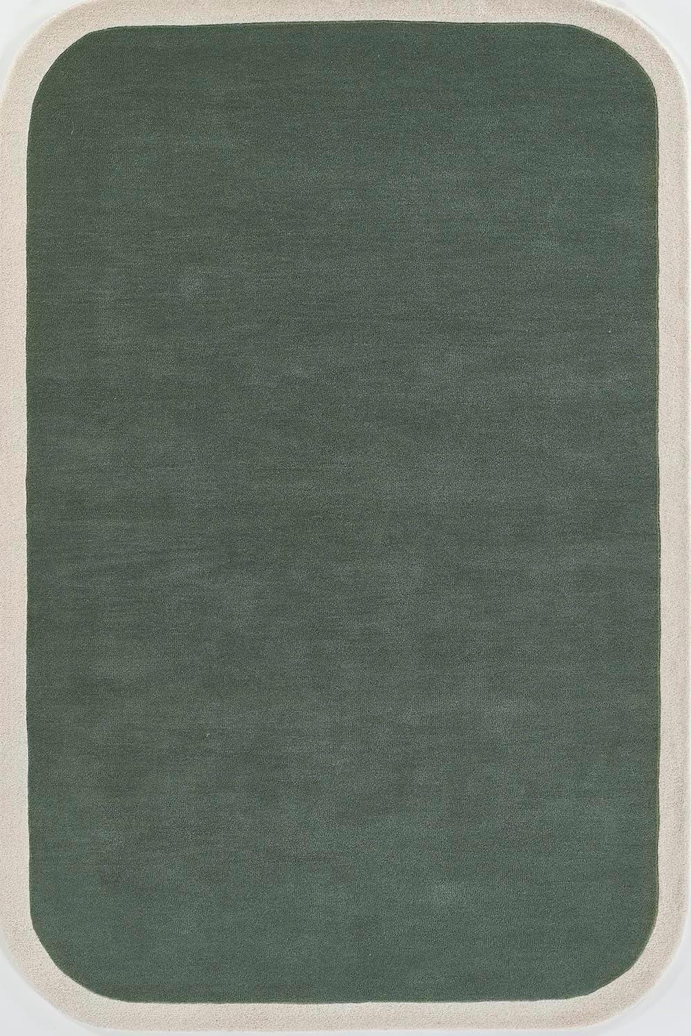 Boswell Hand-Tufted Wool Rug - Green / 3' x 8' Runner