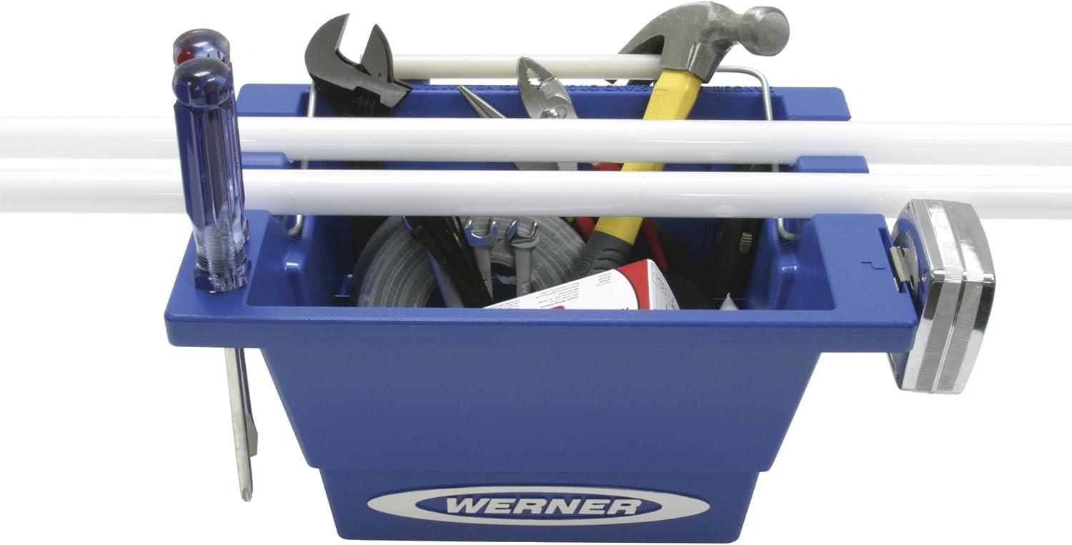 Werner Blue Plastic 25 lb Capacity Job Bucket