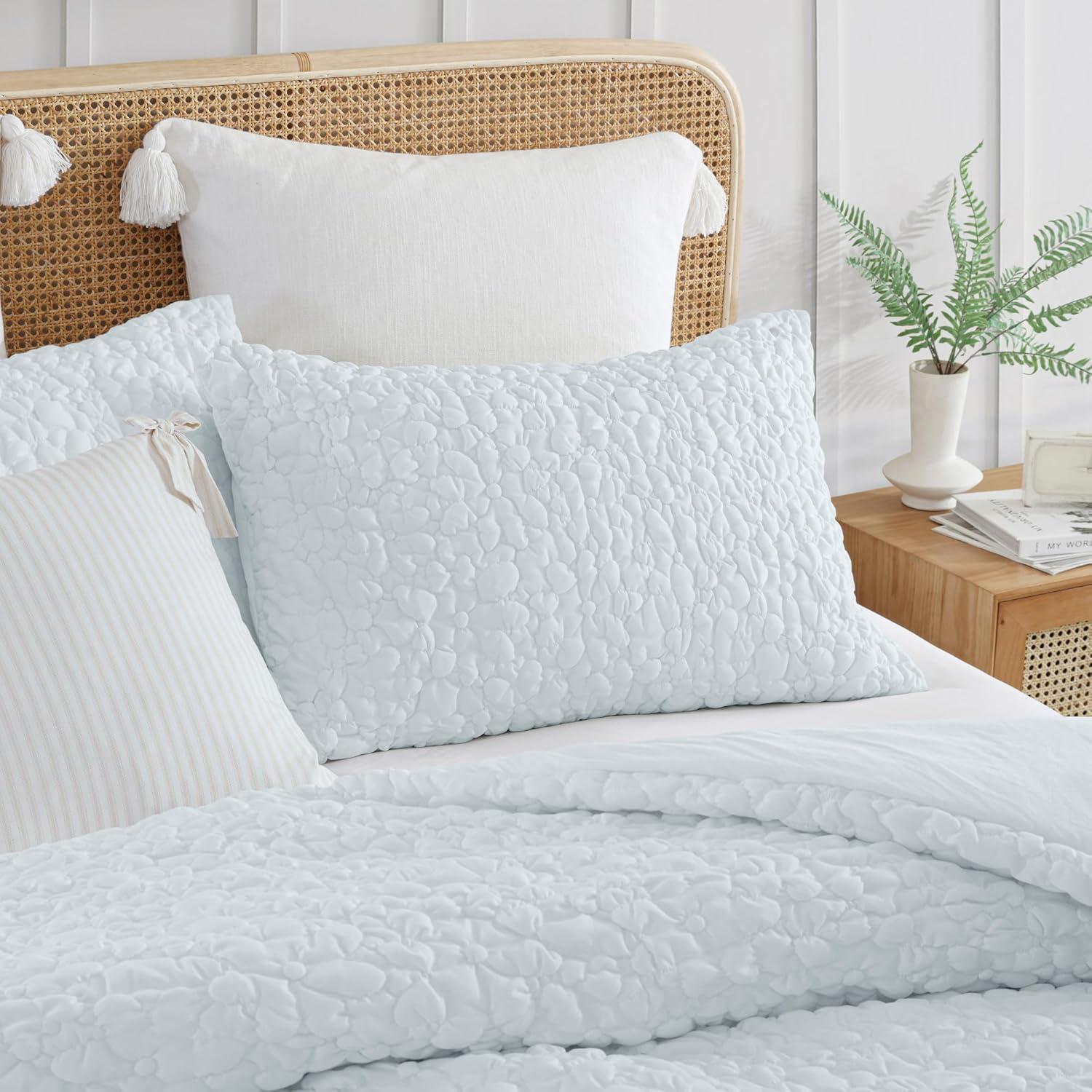 Peri Home  Floral Bubble Comforter Set Queen