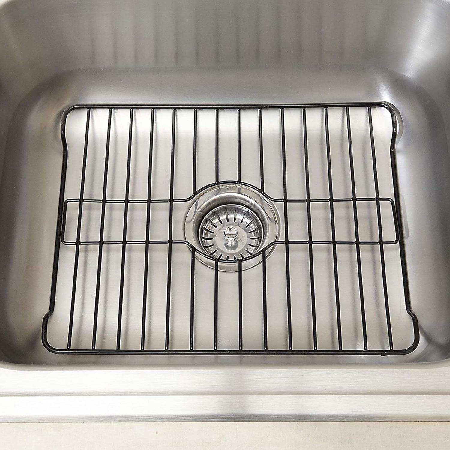 Steel Over The Sink Dish Rack