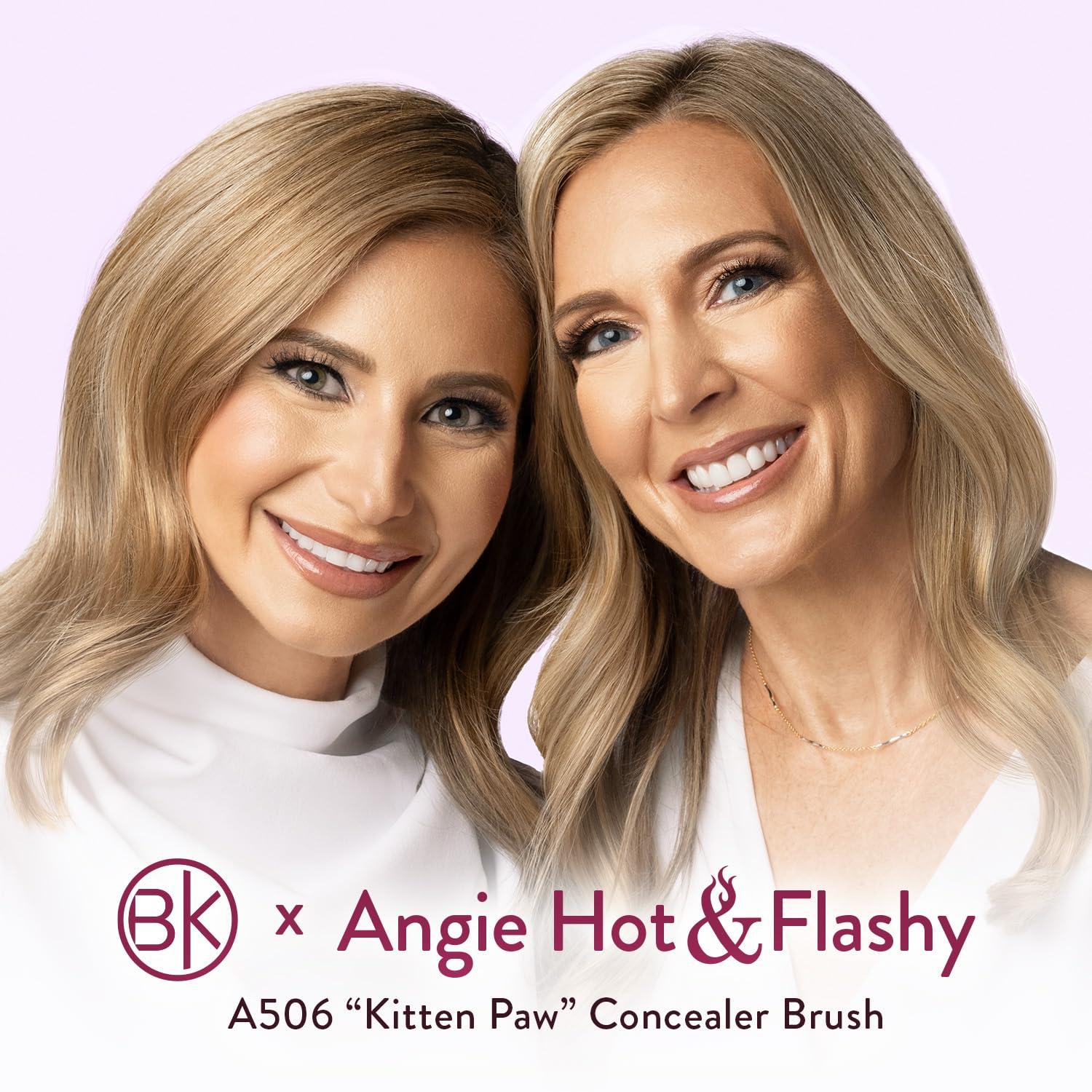 #BK# Makeup Brush-Angie Hot & Flashy A506 Concealer-Viral "Kitten's Paw" Facial Brush-Present Concealer and Repair-Makeup Brush