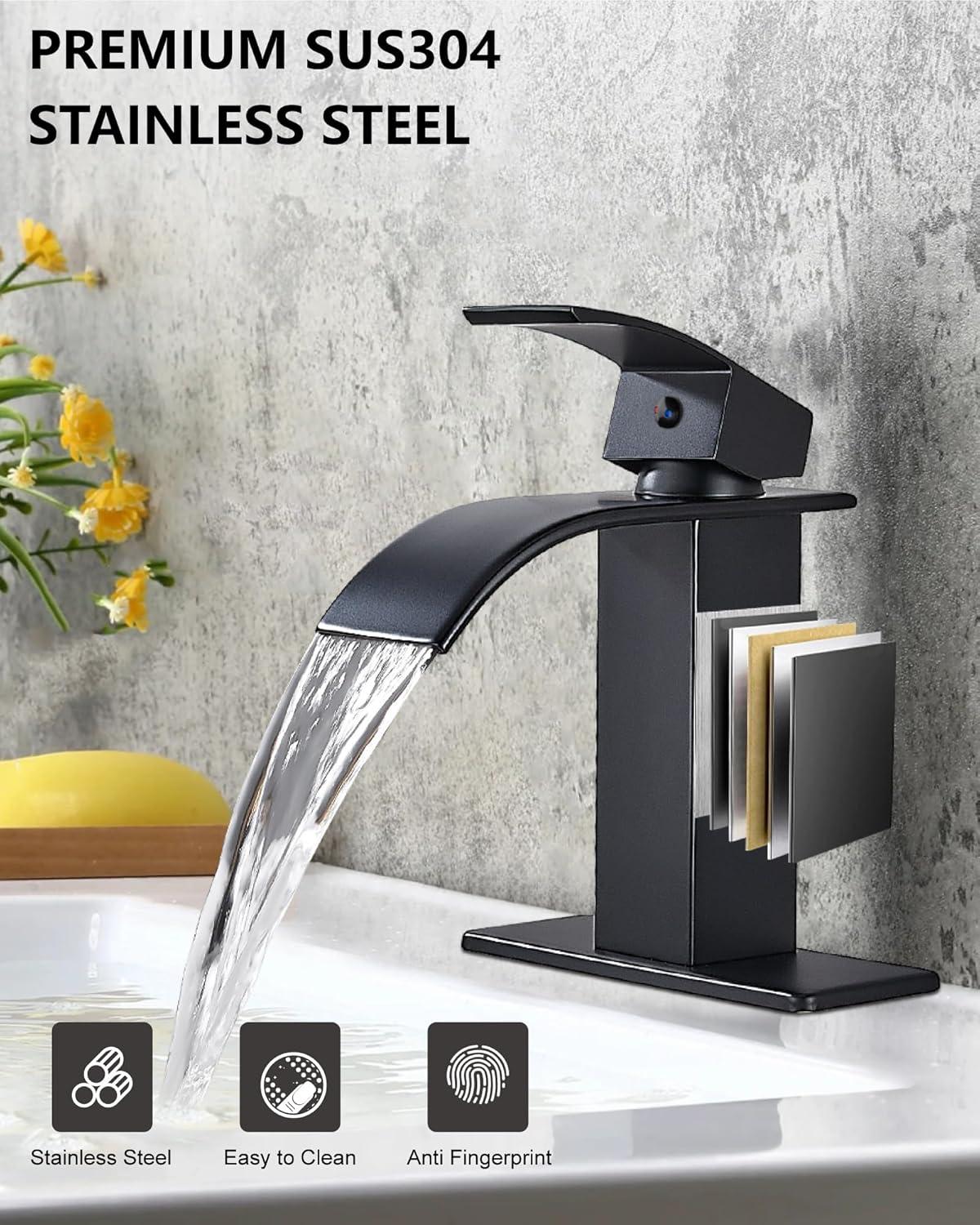 Single-Hole Single-handle Bathroom Faucet