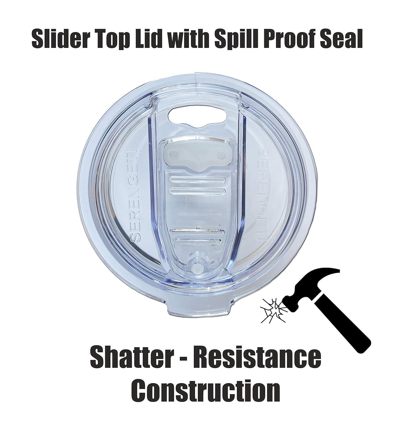 Welsh Corgi SERENGETI 16 Oz. Stainless Steel, Vacuum Insulated Tumbler with Spill Proof Lid - 3D Print - Insulated Travel mug for Hot or Cold Drinks (Welsh Corgi Tumbler)