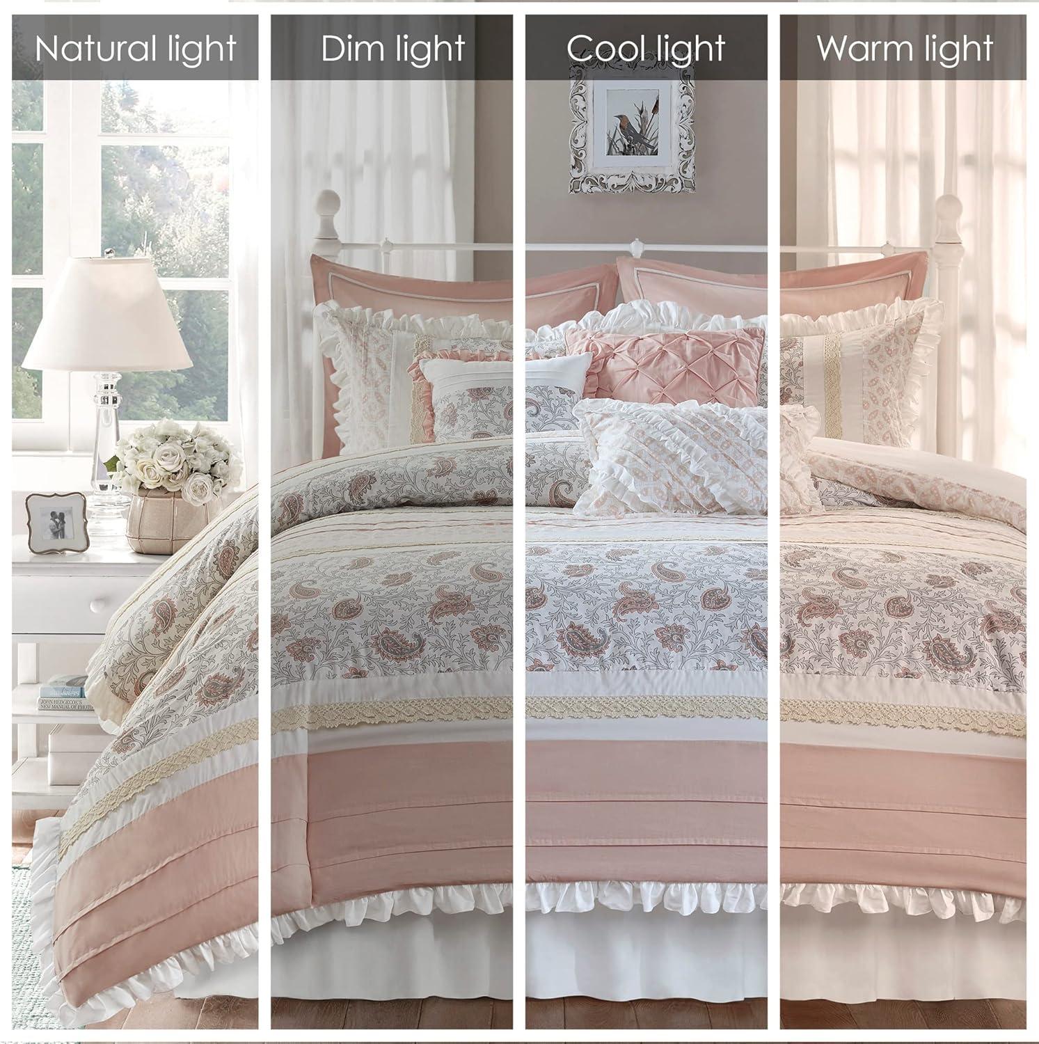 Dawn 9 Piece Cotton Percale Comforter Set