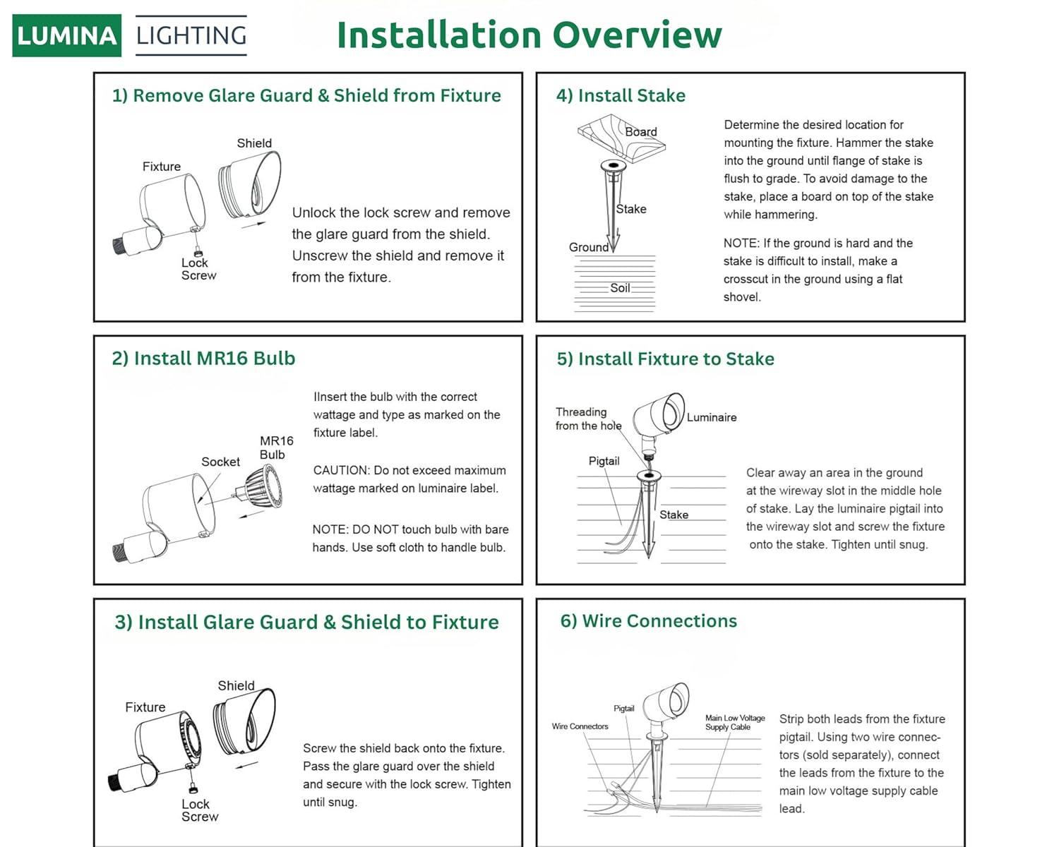 4W Landscape Spotlights (2-Pack) | Low Voltage Outdoor Spot Lights - 12V 3000K Outdoor LED Spotlight | Landscape Spotlight for House Lighting Tree Lighting | MR16 4W LED Bulb (Bronze)
