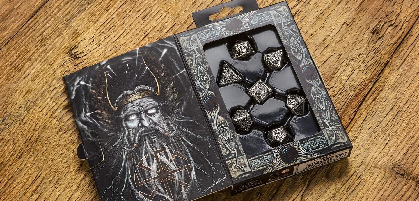 Q Workshop Mythical Metal Dice Set