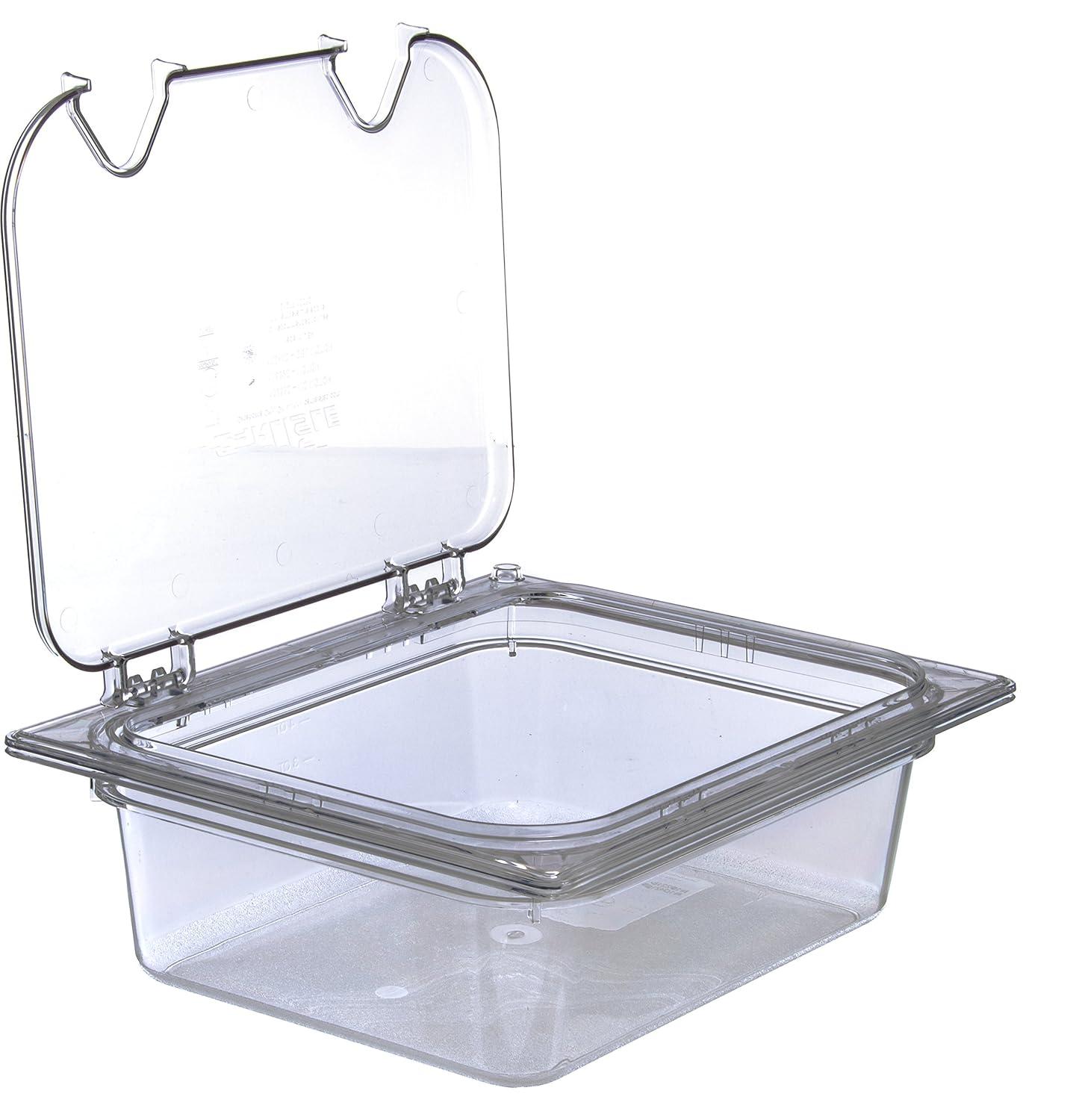 Carlisle Food Service Products Carlisle Food Service Products 1.6 Gallons Rectangle Plastic Food Storage Container (Set of 6)