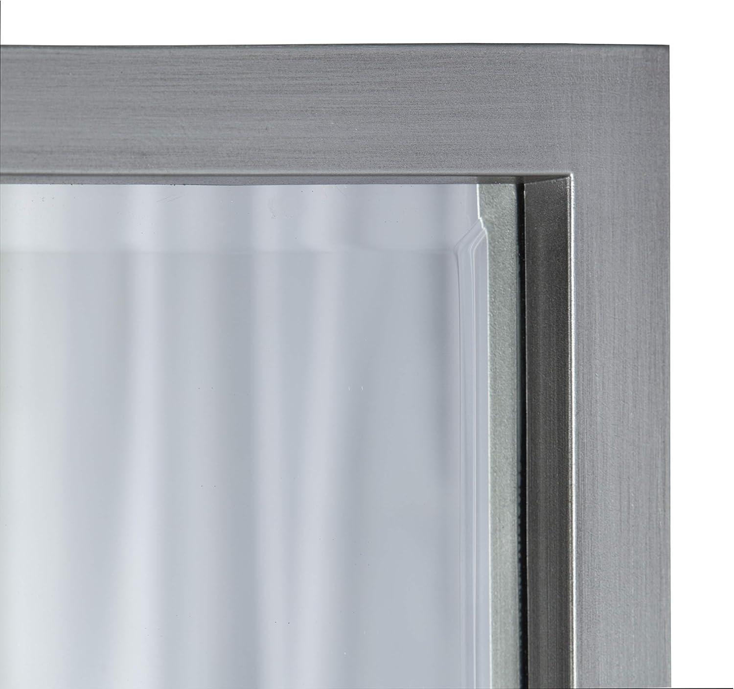 Uniek Stryker Windowpane Framed Wall Mirror