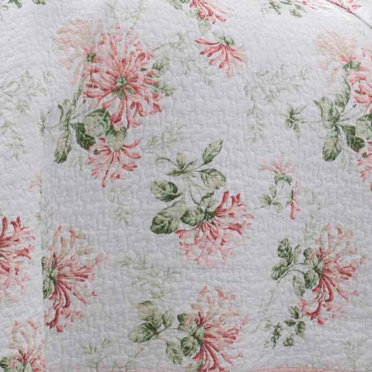 Honeysuckle Reversible Quilt Set Pink - Laura Ashley