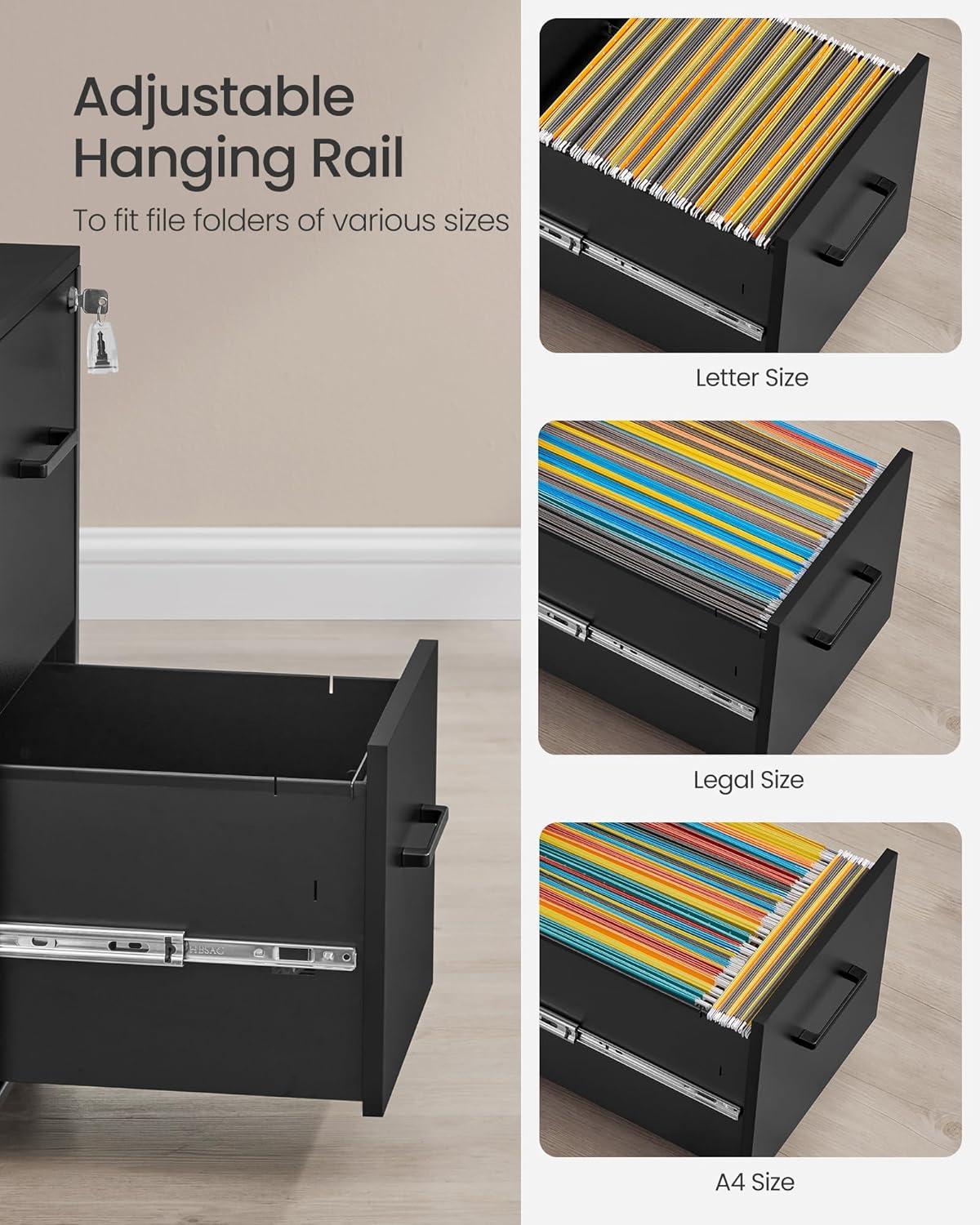 17 Stories File Cabinet, Office Filing Cabinet With Lock