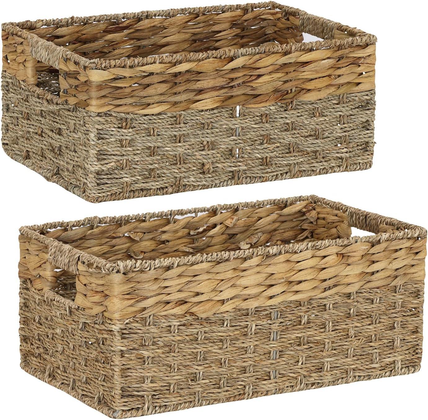 Casafield Casafield Seagrass Basket (Set of 2)