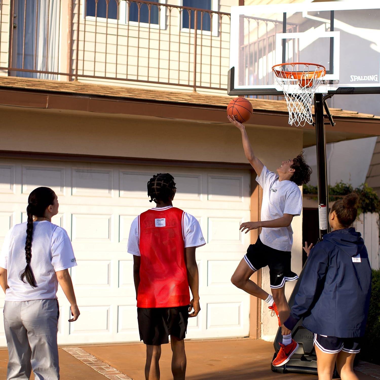 Spalding Ultimate Hybrid® 54" Acrylic Portable Basketball Hoop