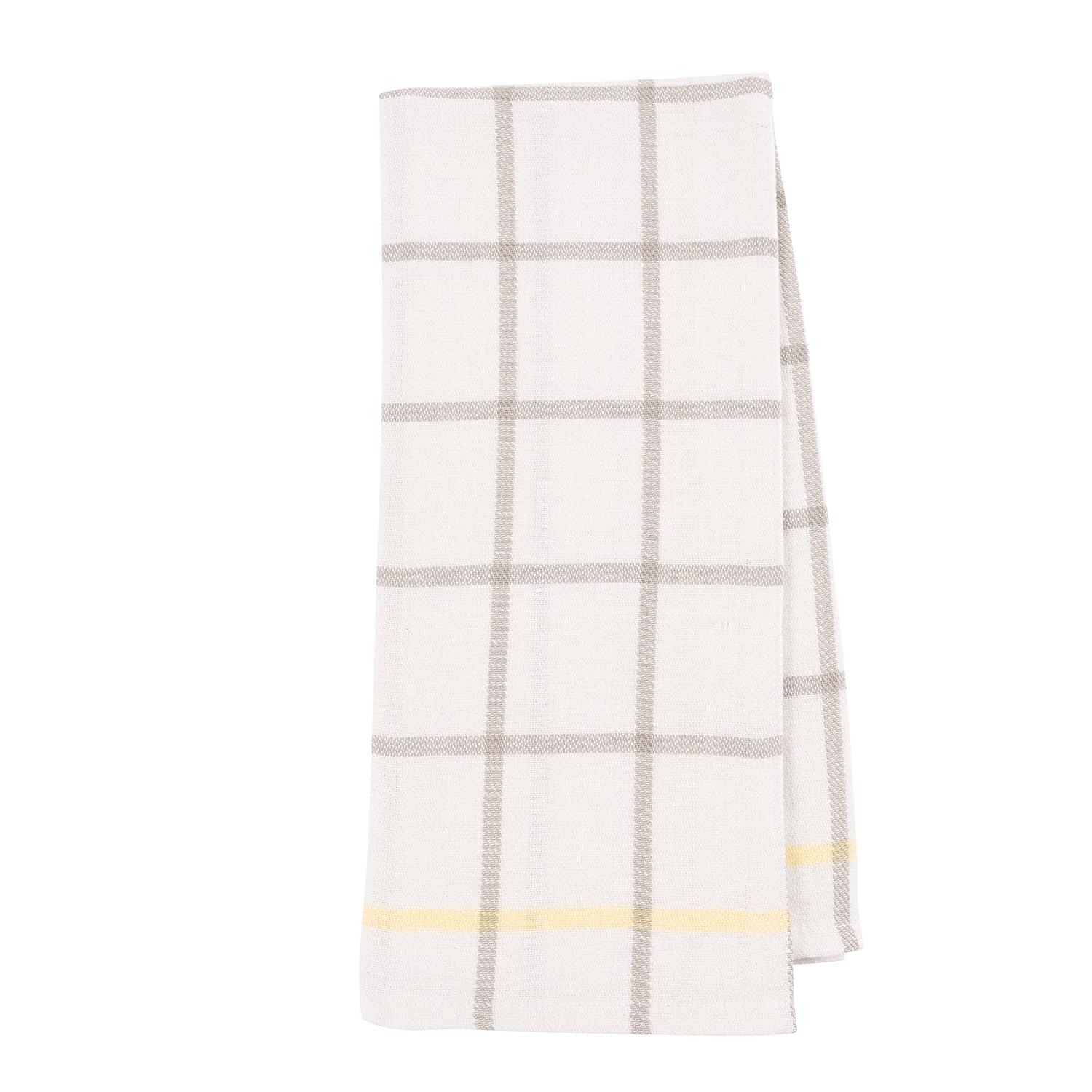 The Pantry Club Lemon Kitchen Dish Towel, 4 Pack, 18" x 28"