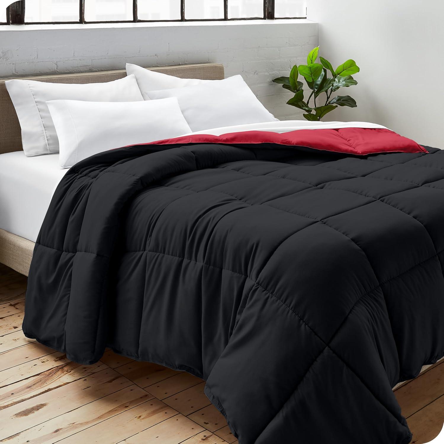 Bare Home Premium Ultra Soft Microfiber Reversible Comforter