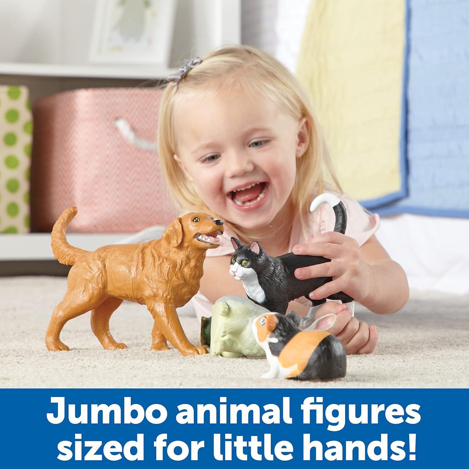 Learning Resources Jumbo Pets, Set Of 6