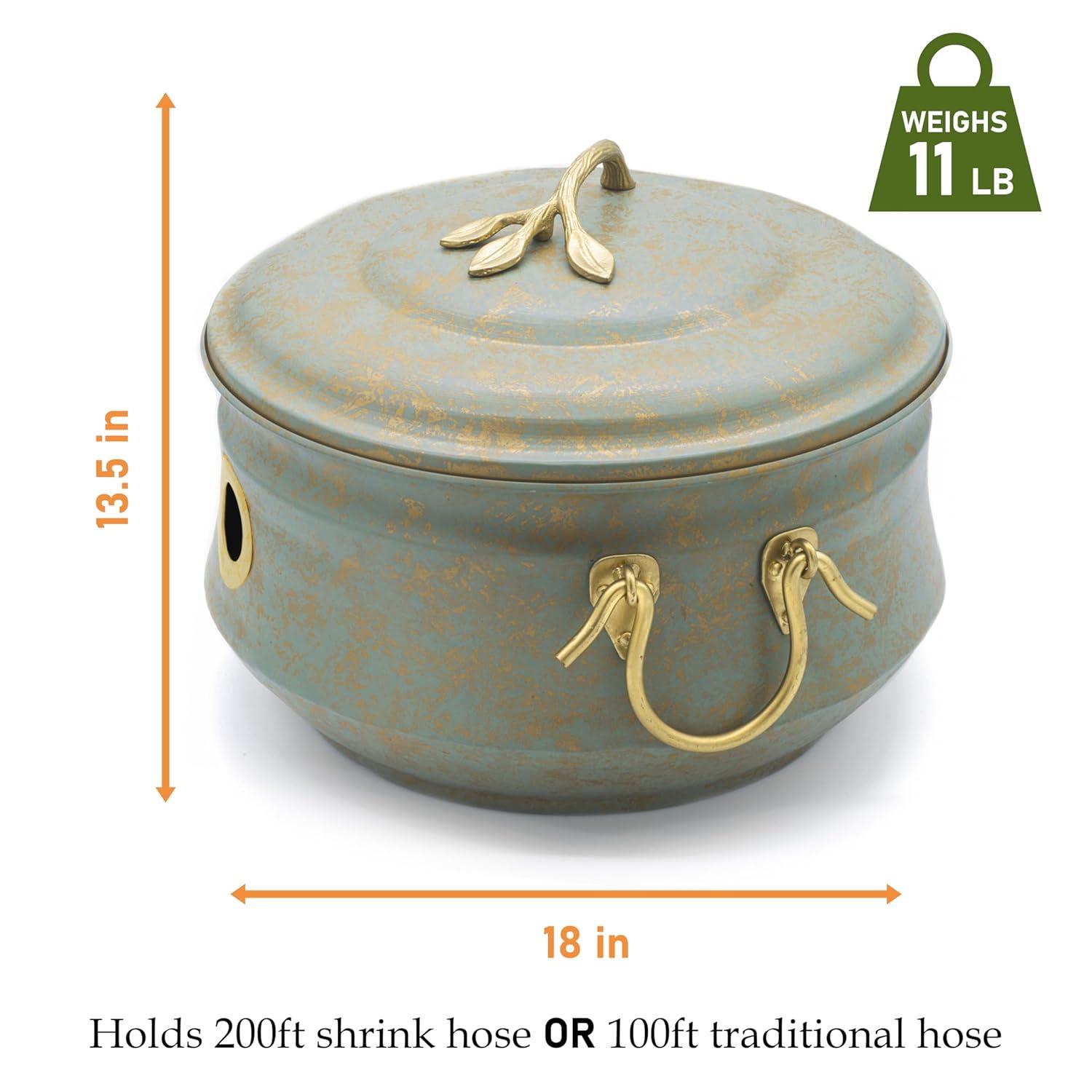Good Directions Sedona Metal Container Hose Pot