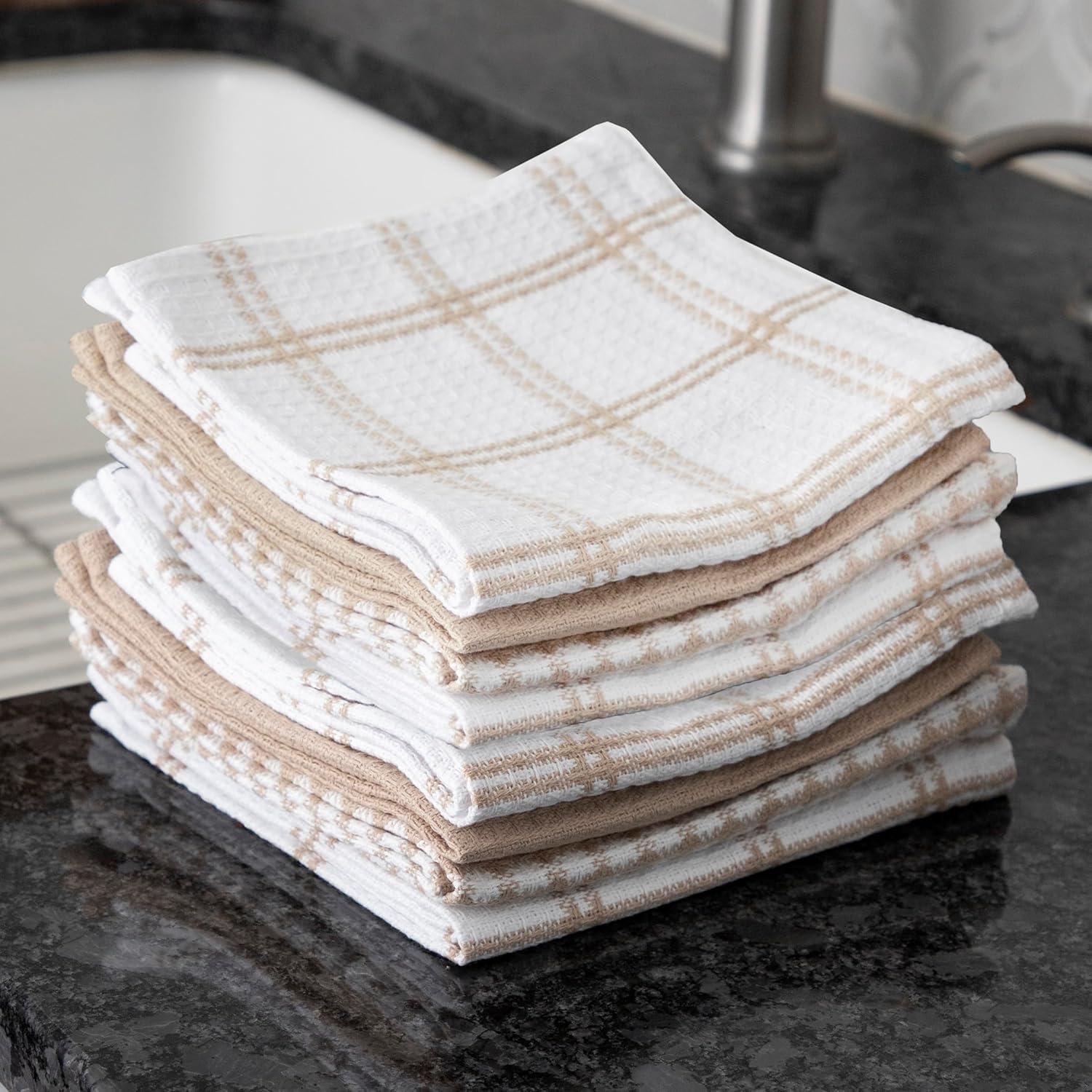 T-fal Flat Waffle Kitchen Dishcloth Set
