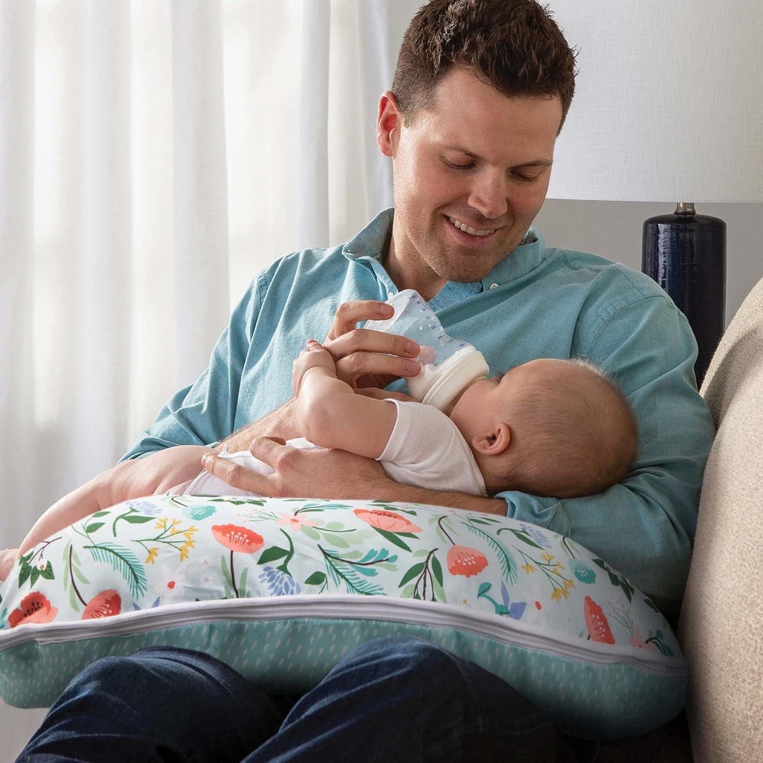 Boppy Nursing Pillow Cover Premium, Blue Ocean
