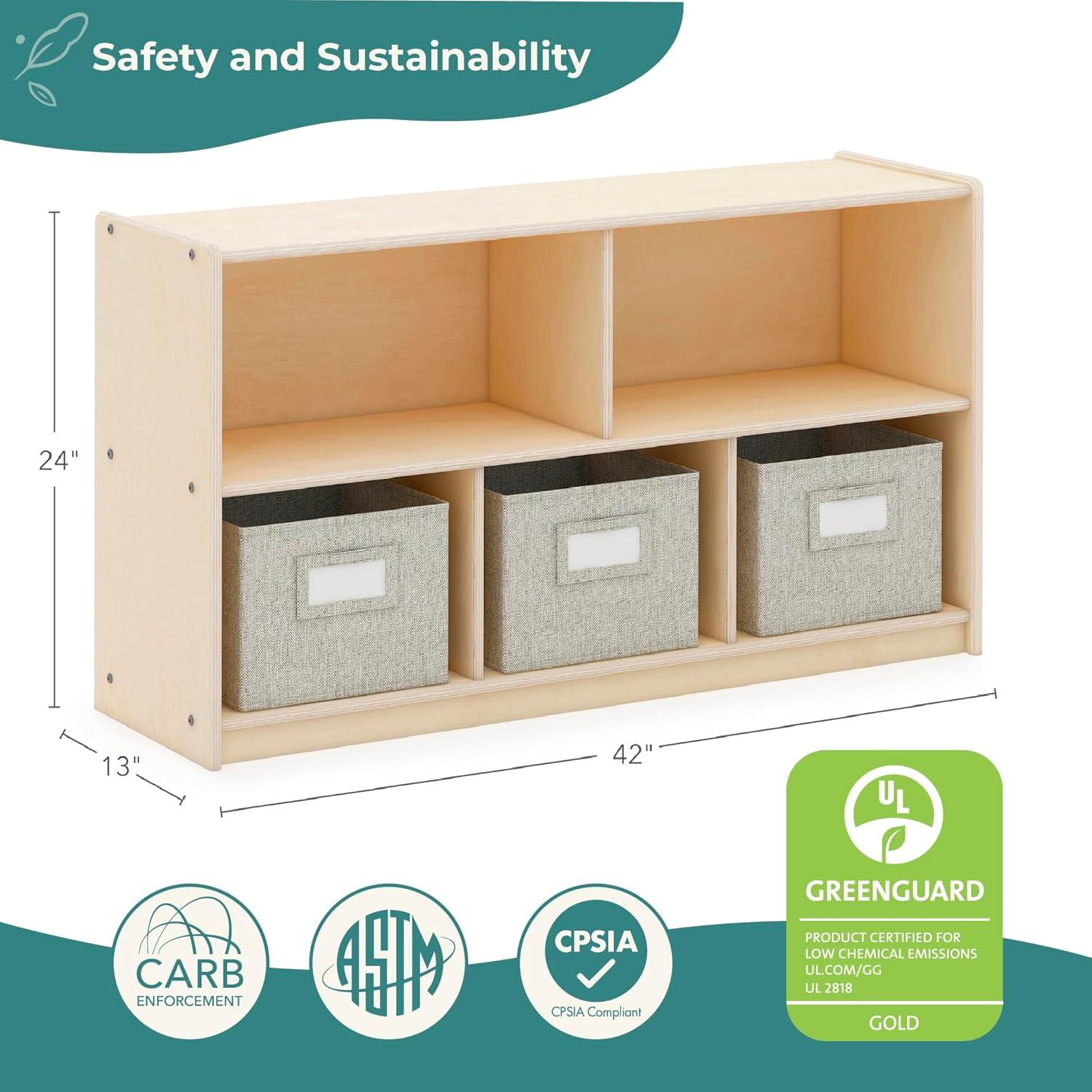 EdQ Essentials 5-Compartment Storage