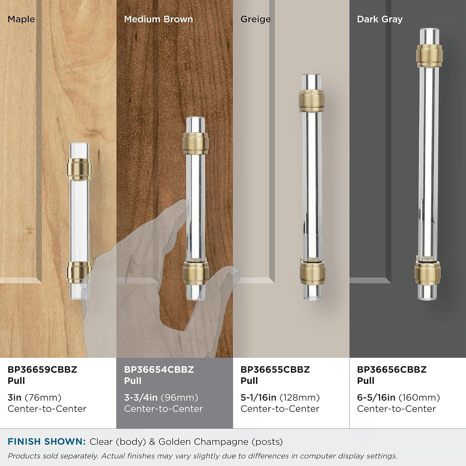 Glacio 3 3/4" Center to Center Bar Pull