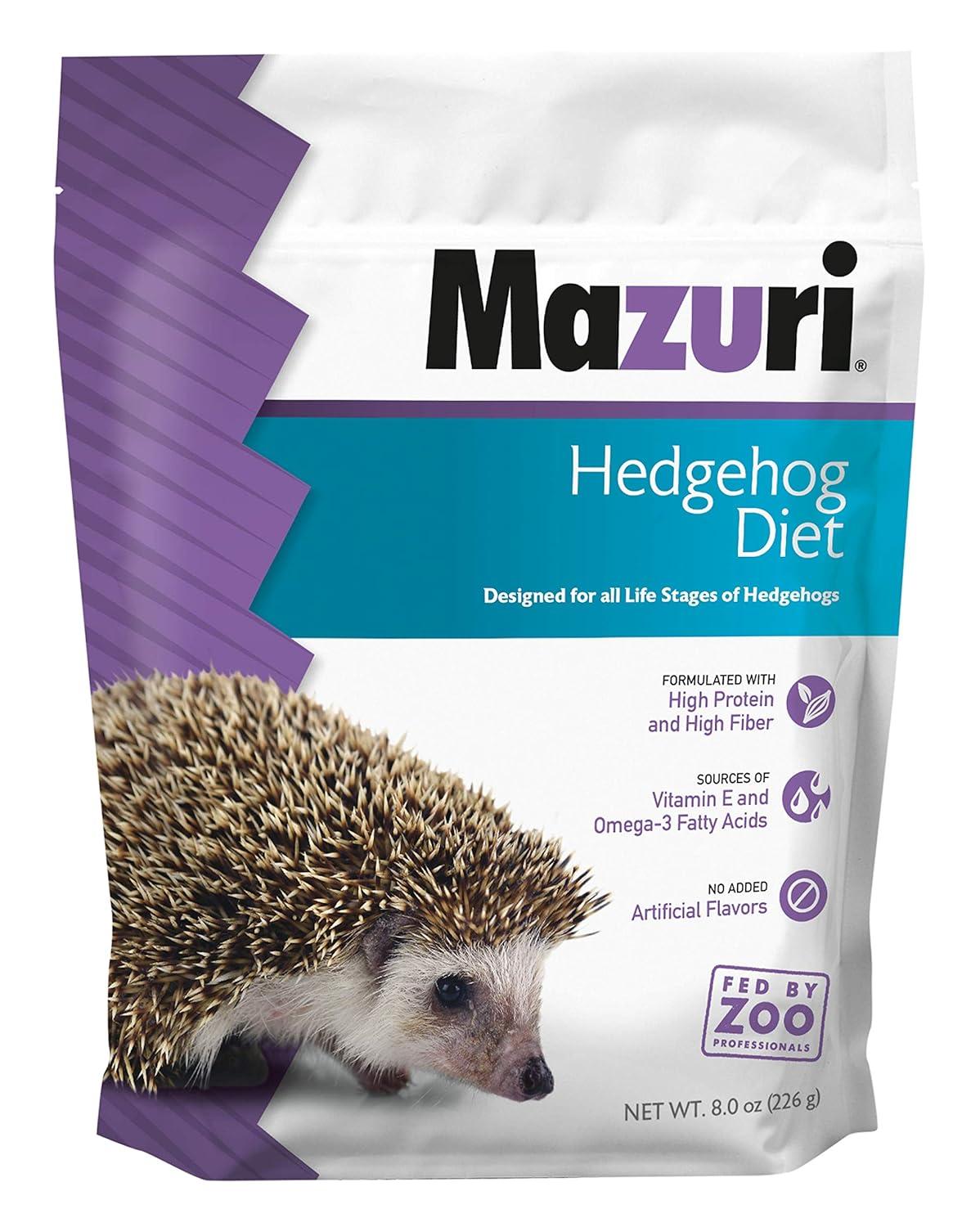 Mazuri | Nutritionally Complete Hedgehog Food | 8 Ounce (8 oz) Bag